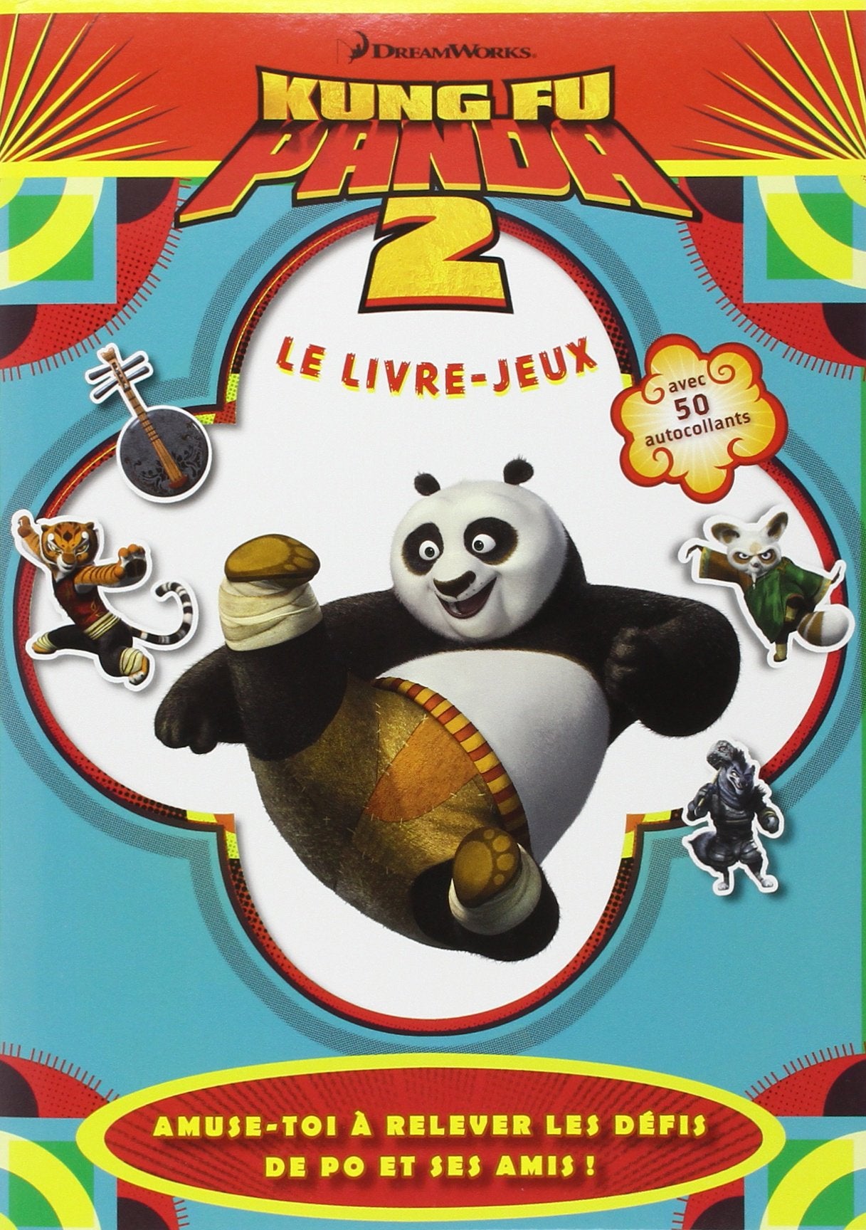 Le livre-jeux: Avec 50 autocollants 9782070640386
