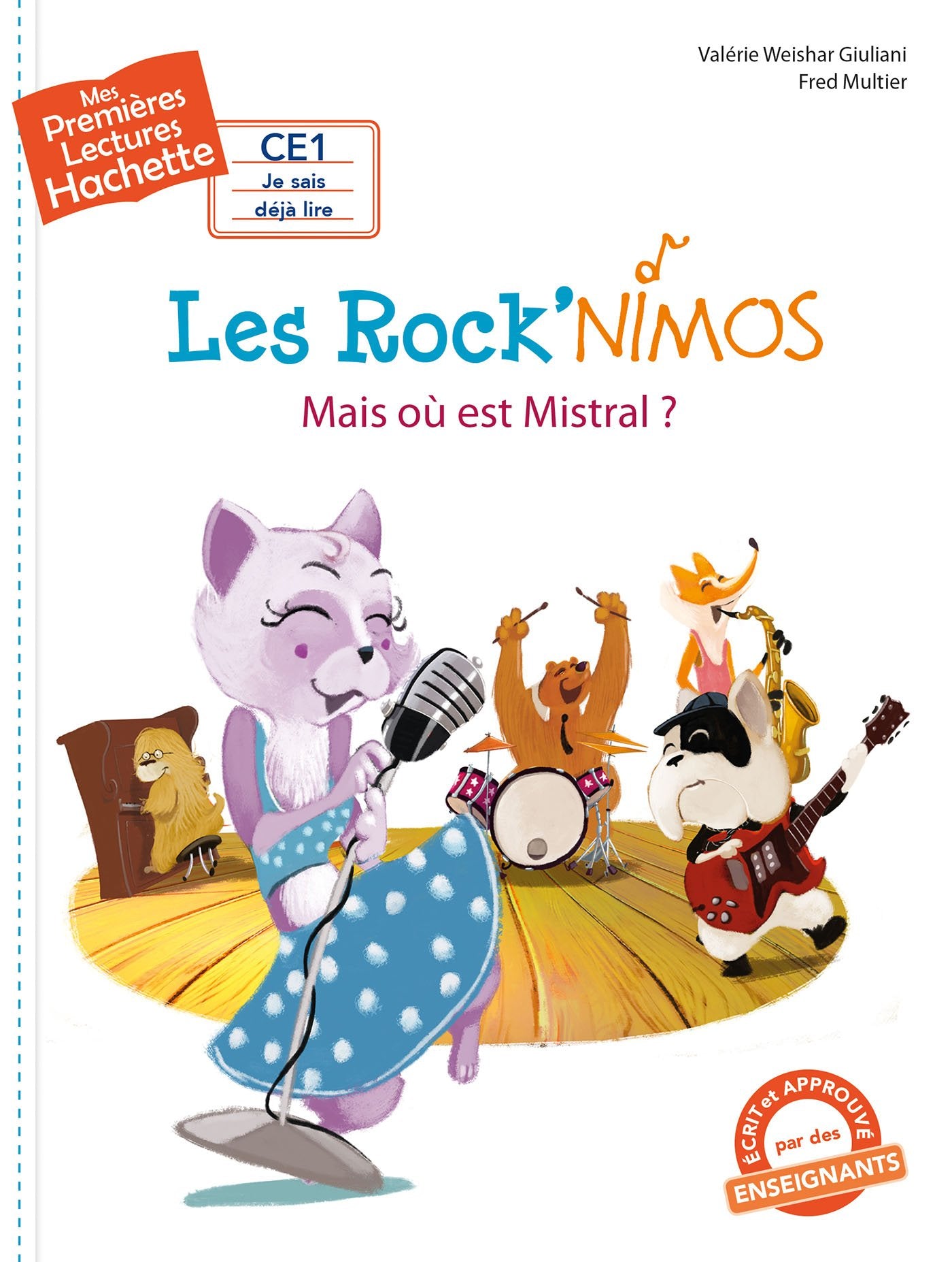 Premières lectures CE1 Les Rock'nimos - Mais où est Mistral ? 9782017023166