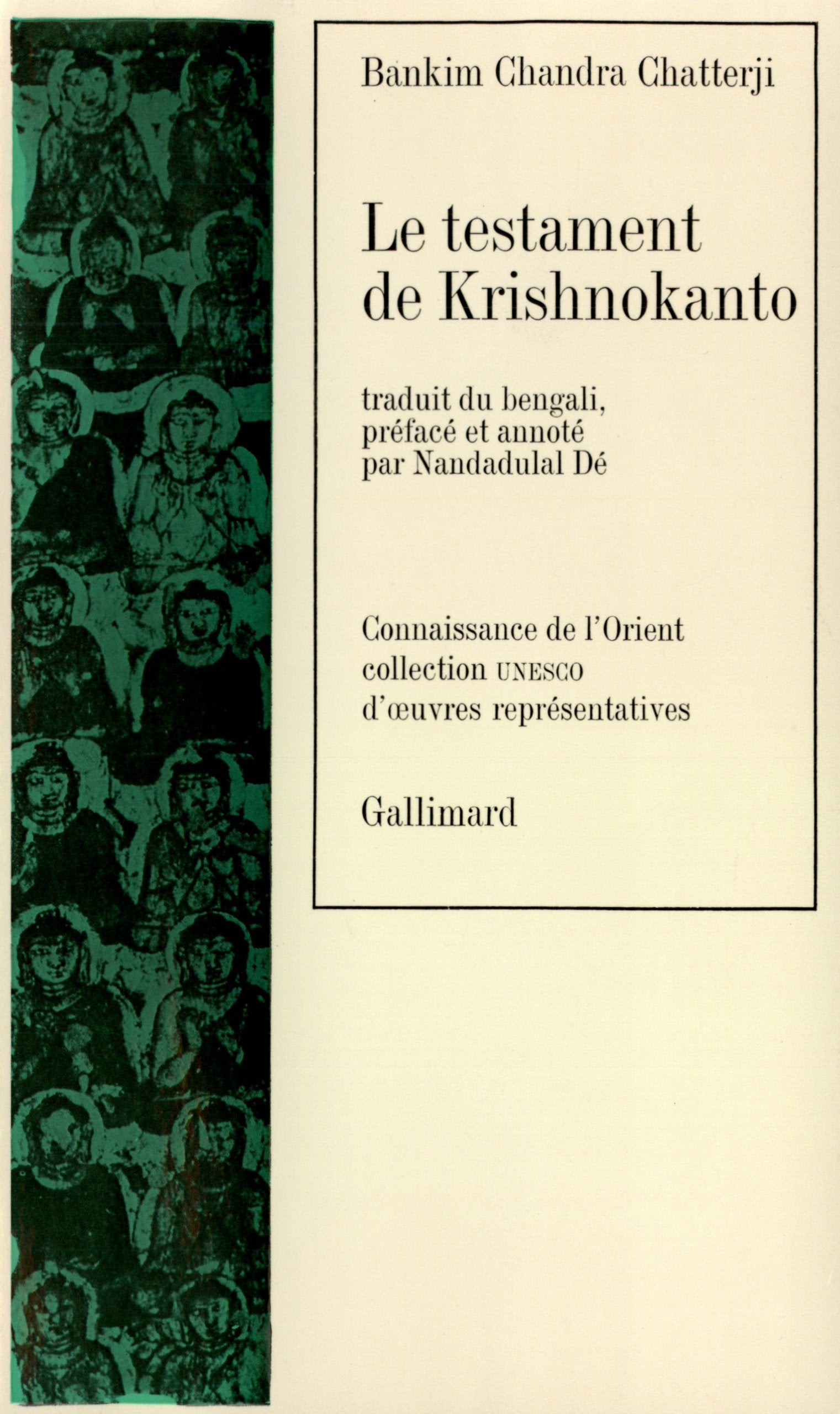 Le Testament de Krishnokanto 9782070283675