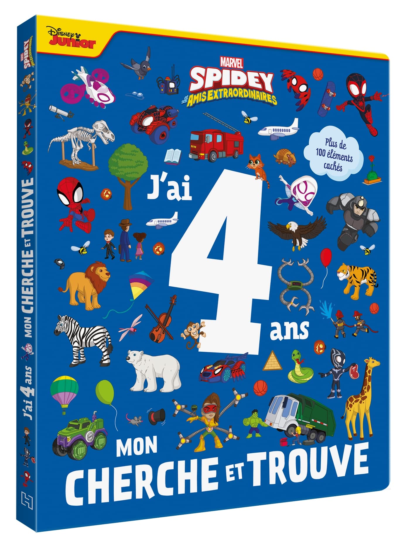 SPIDEY ET SES AMIS EXTRAORDINAIRES - Mon Cherche et Trouve - J'ai 4 ans - MARVEL 9782017217213
