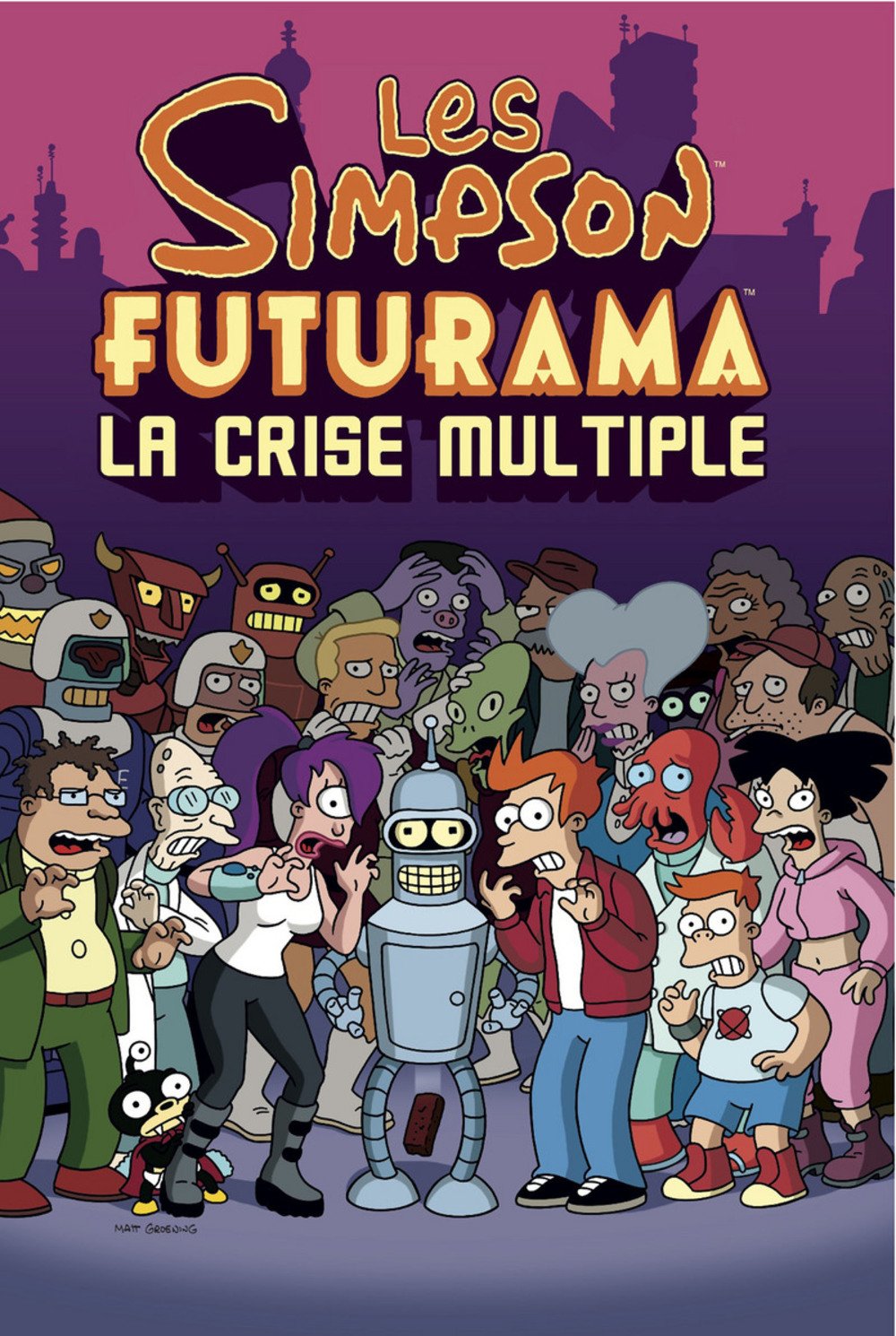 Les Simpson, Futurama: La crise multiple 9782354251994