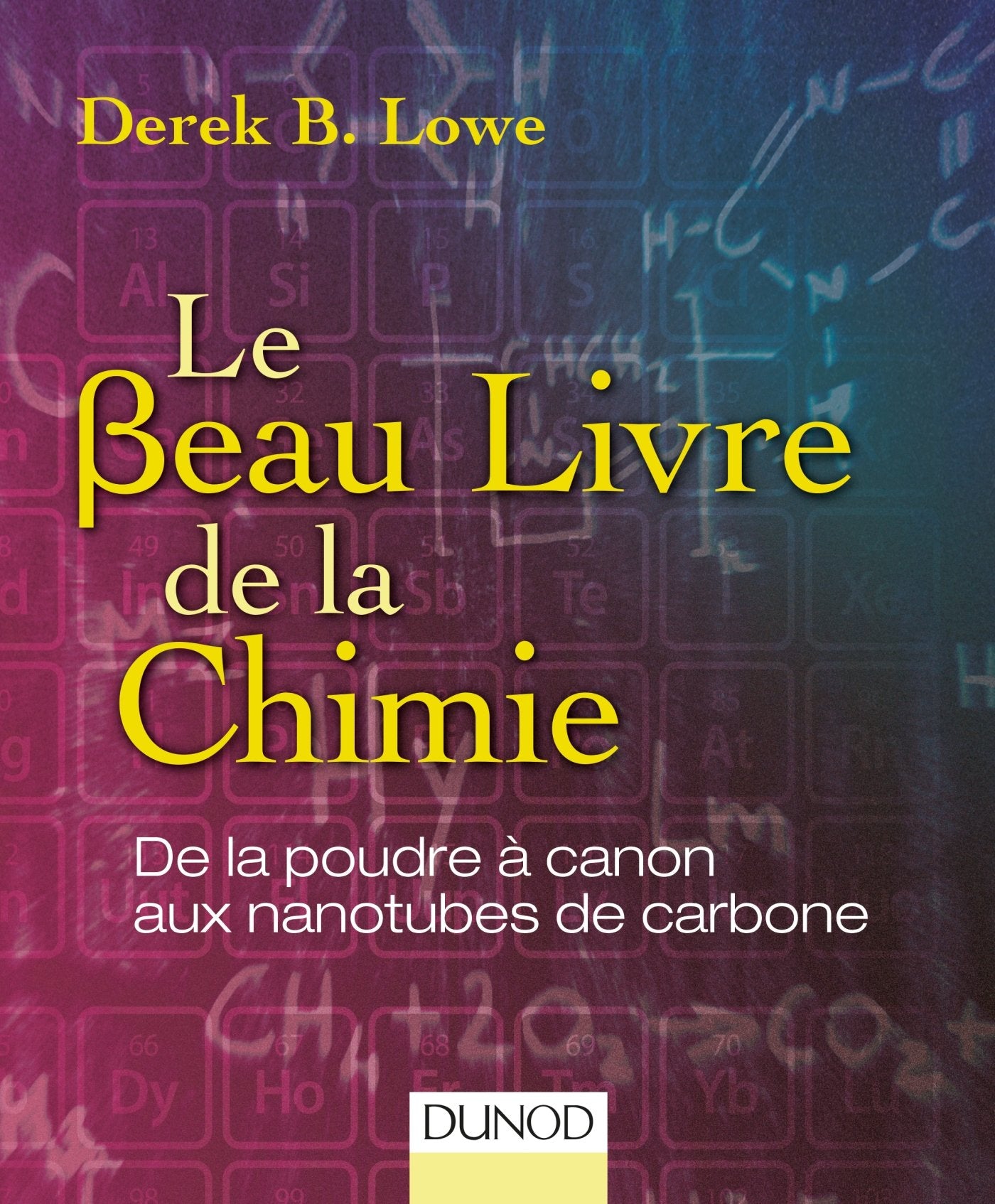 Le beau livre de la chimie - De la poudre à canon aux nanotubes de carbone: De la poudre à canon aux nanotubes de carbone 9782100749430