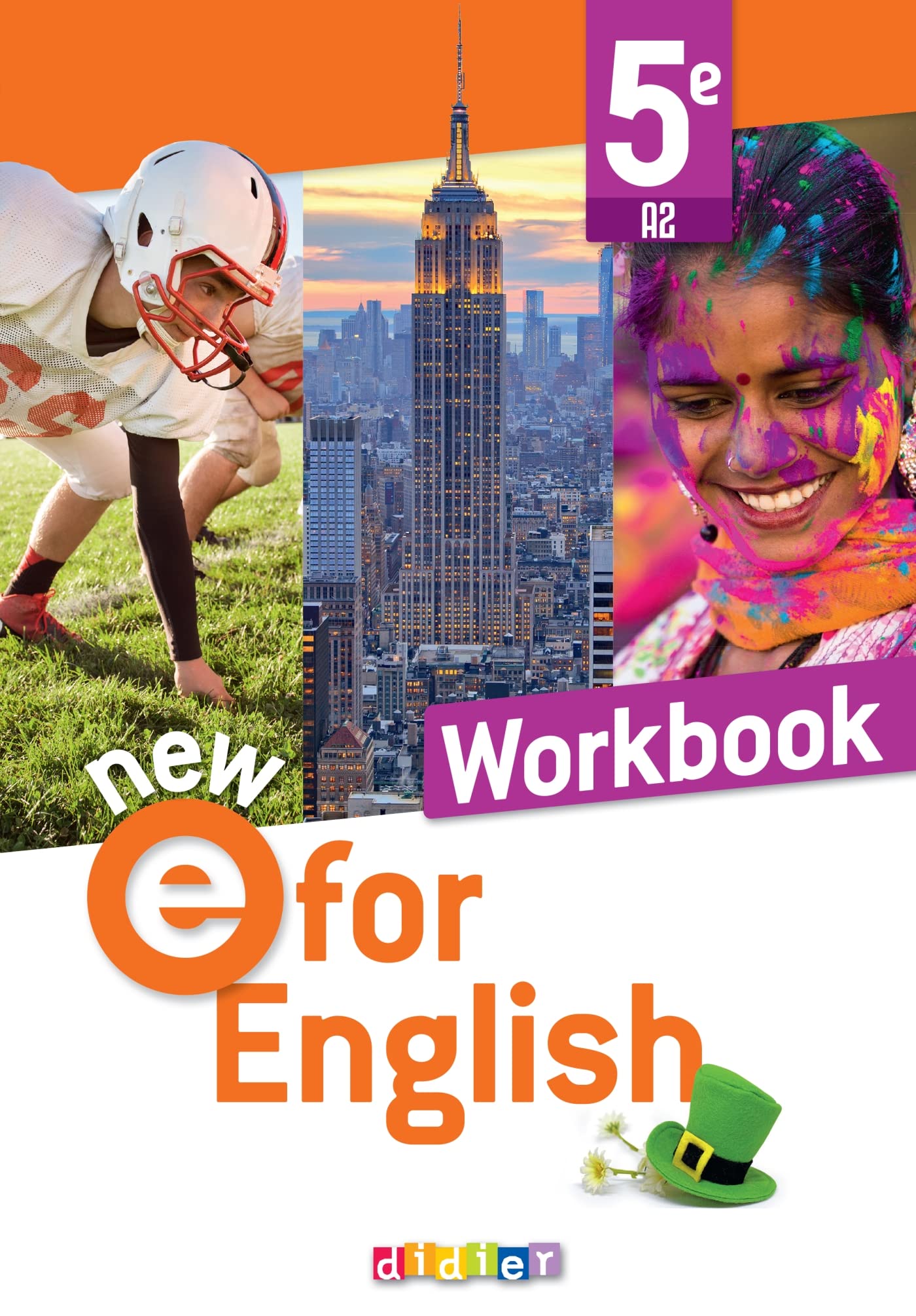 NEW E For English - Anglais 5e Ed. 2022 - Workbook 9782278105144