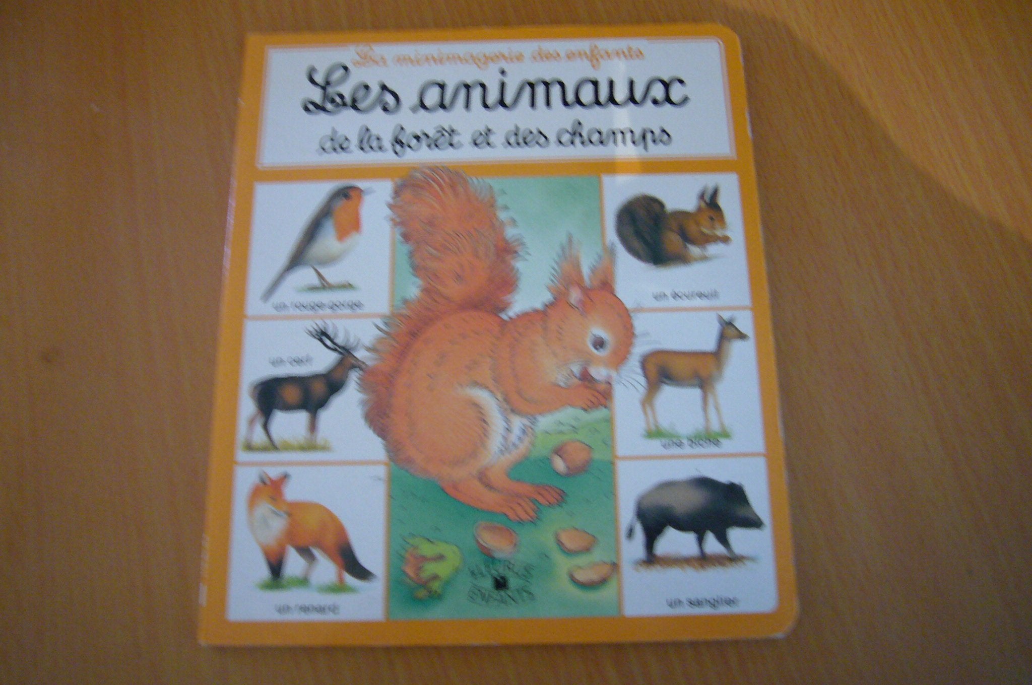 ANIMAUX DE LA FORET ET DES CHAMPS 9782215011880