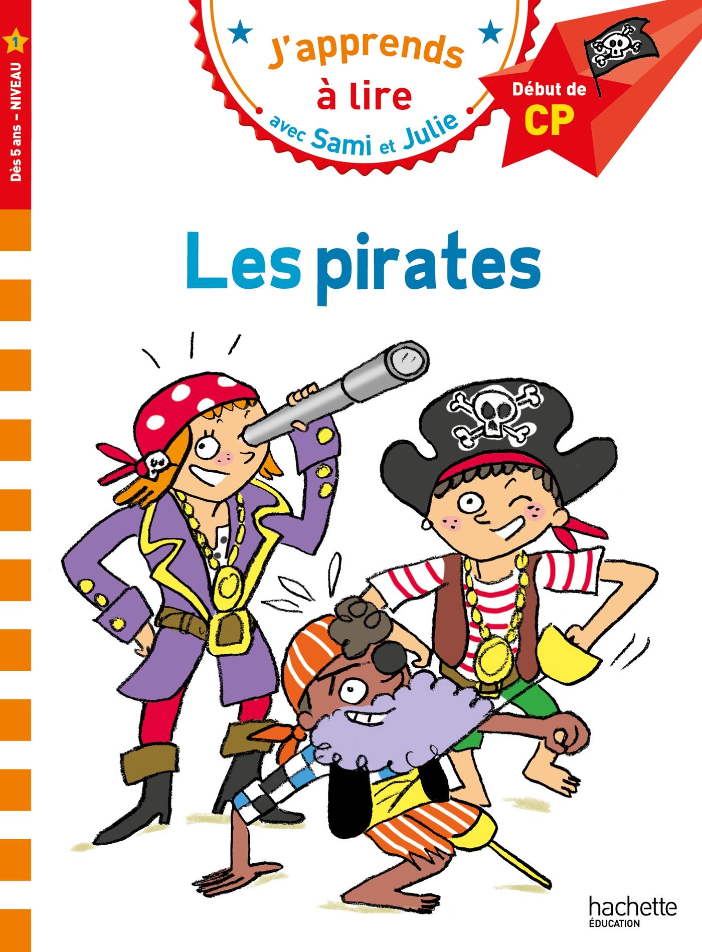 Sami et Julie CP Niveau 1 Les pirates 9782017082965