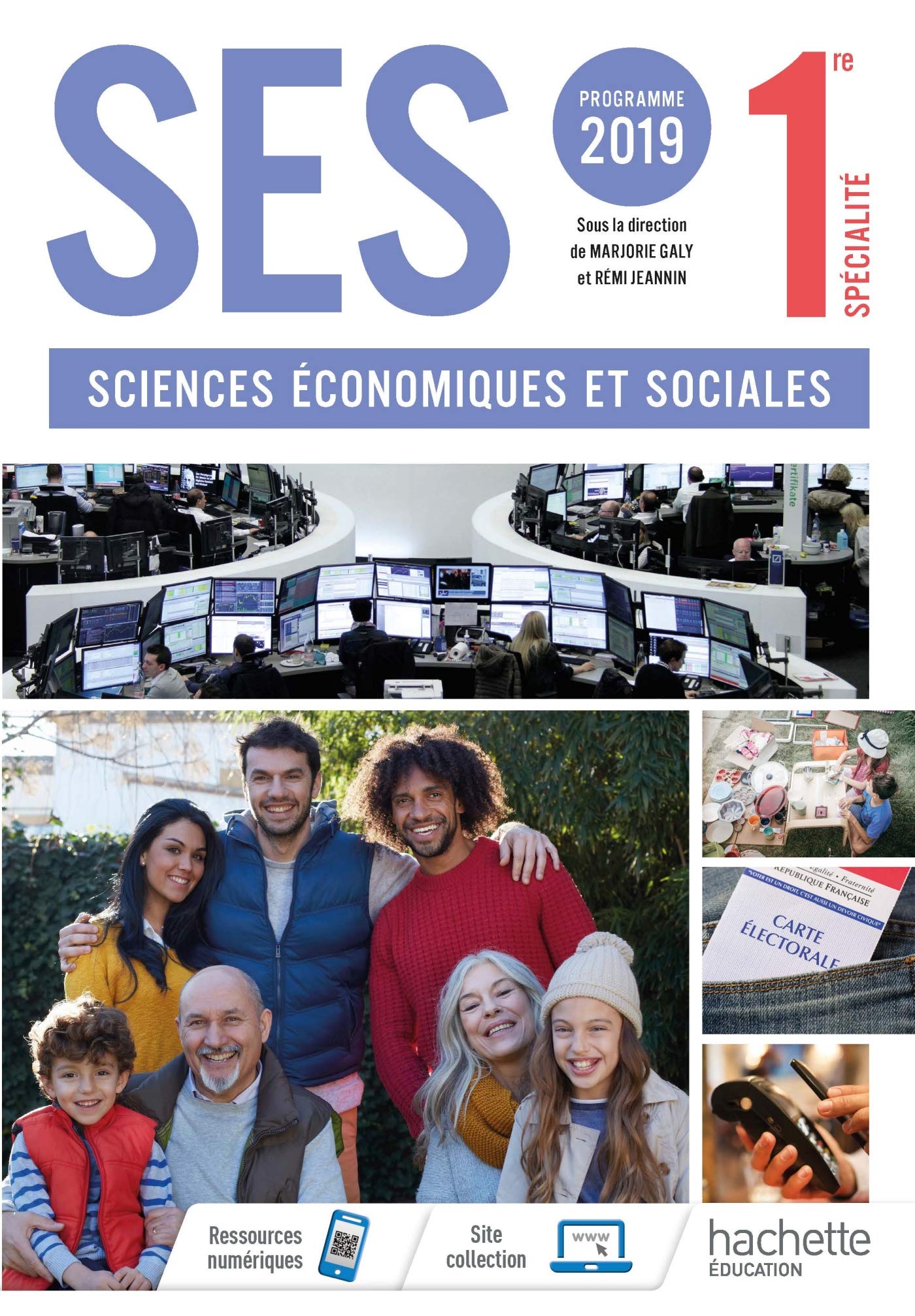 SES 1ère - Livre élève - Ed. 2019 9782013954327