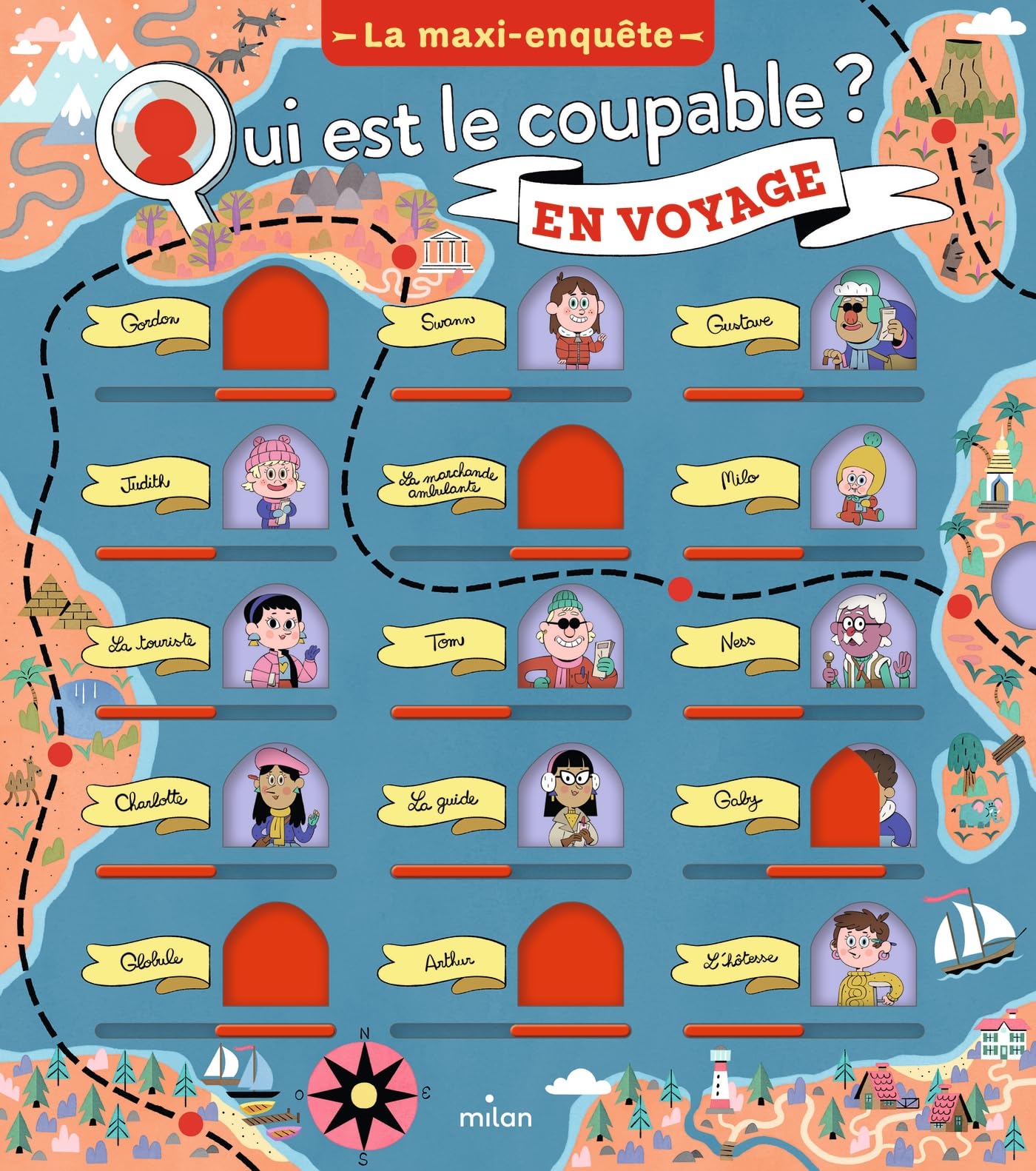 Qui est le coupable en voyage ? - La maxi-enquête 9782408045401