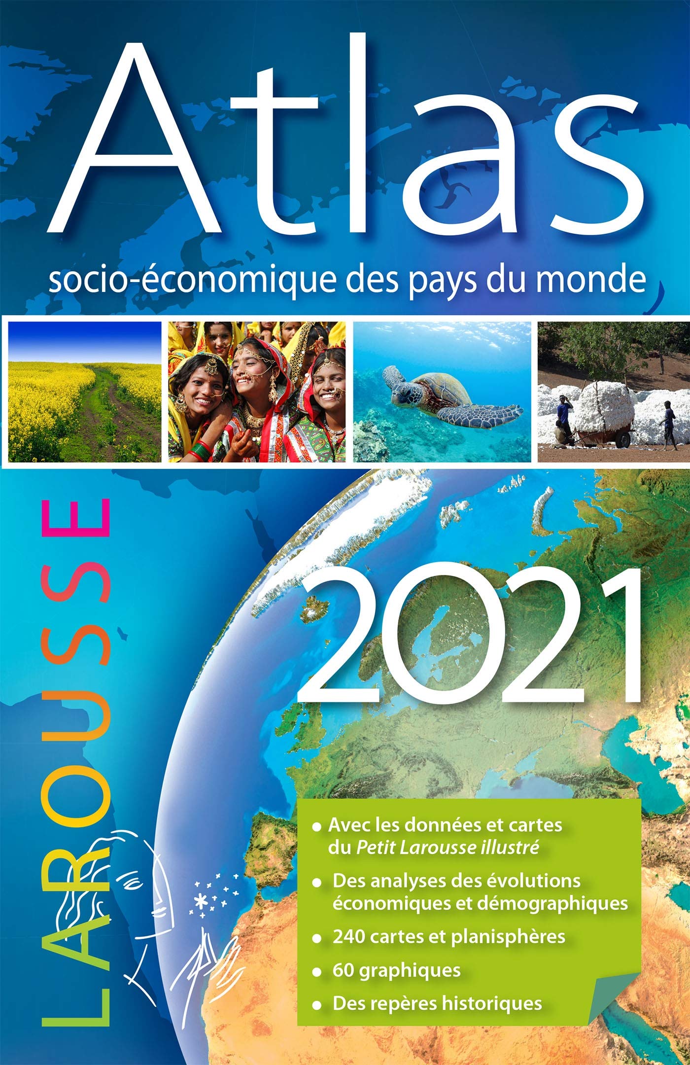 Atlas socio-économique des pays du monde 2021 9782035985262