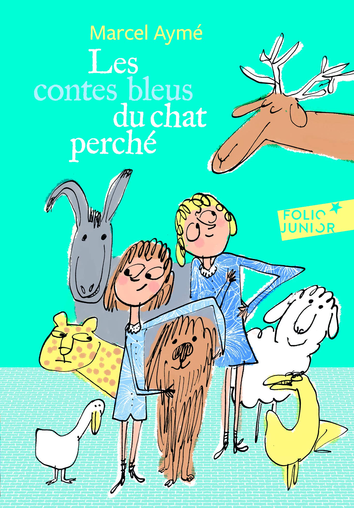 LES CONTES BLEUS DU CHAT PERCHE 9782075085748