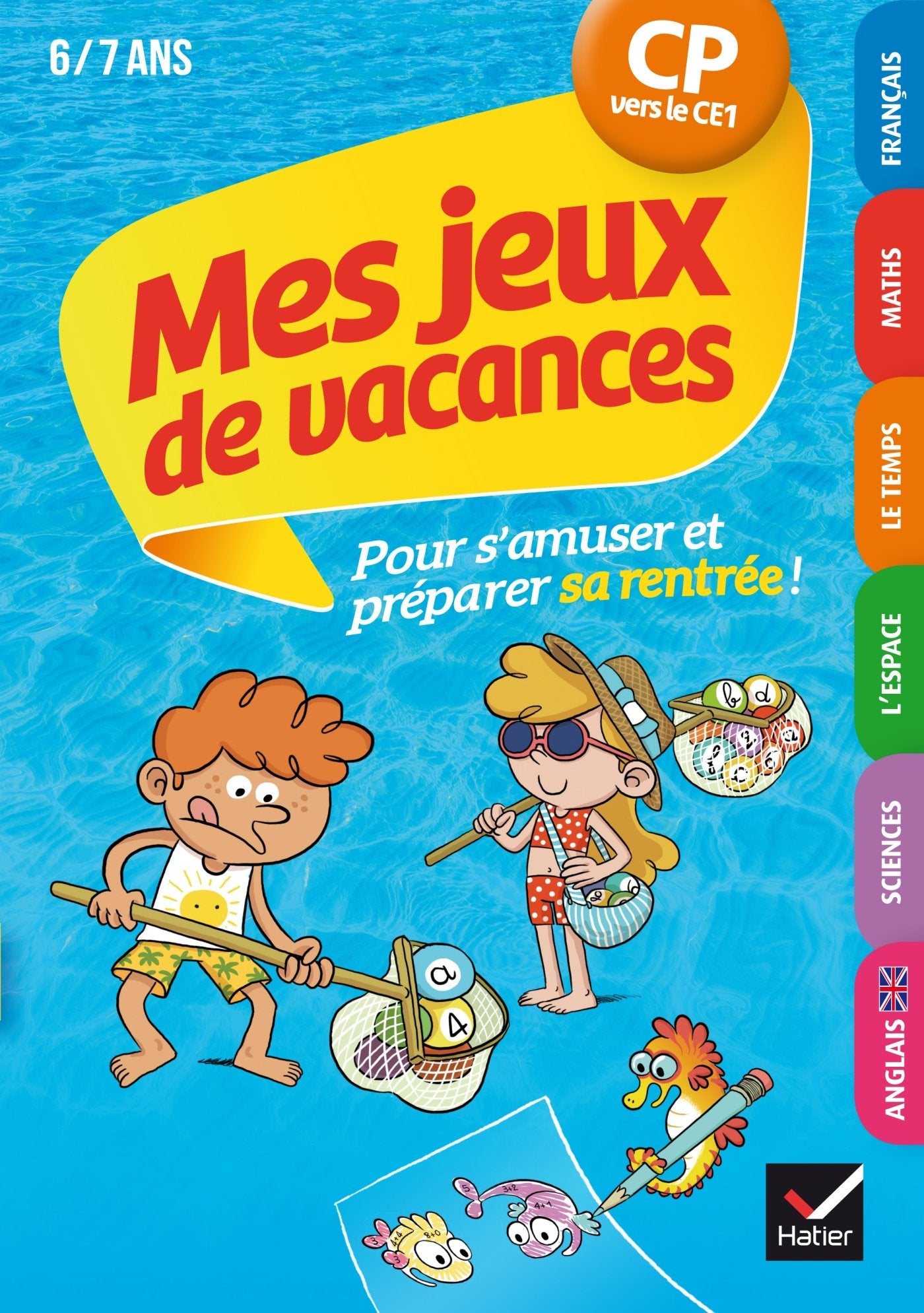 Mes jeux de vacances du CP vers le CE1- Cahier de vacances 9782401043923