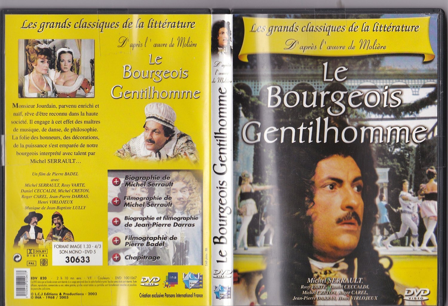 LE BOURGEOIS GENTILHOMME 3550460010677