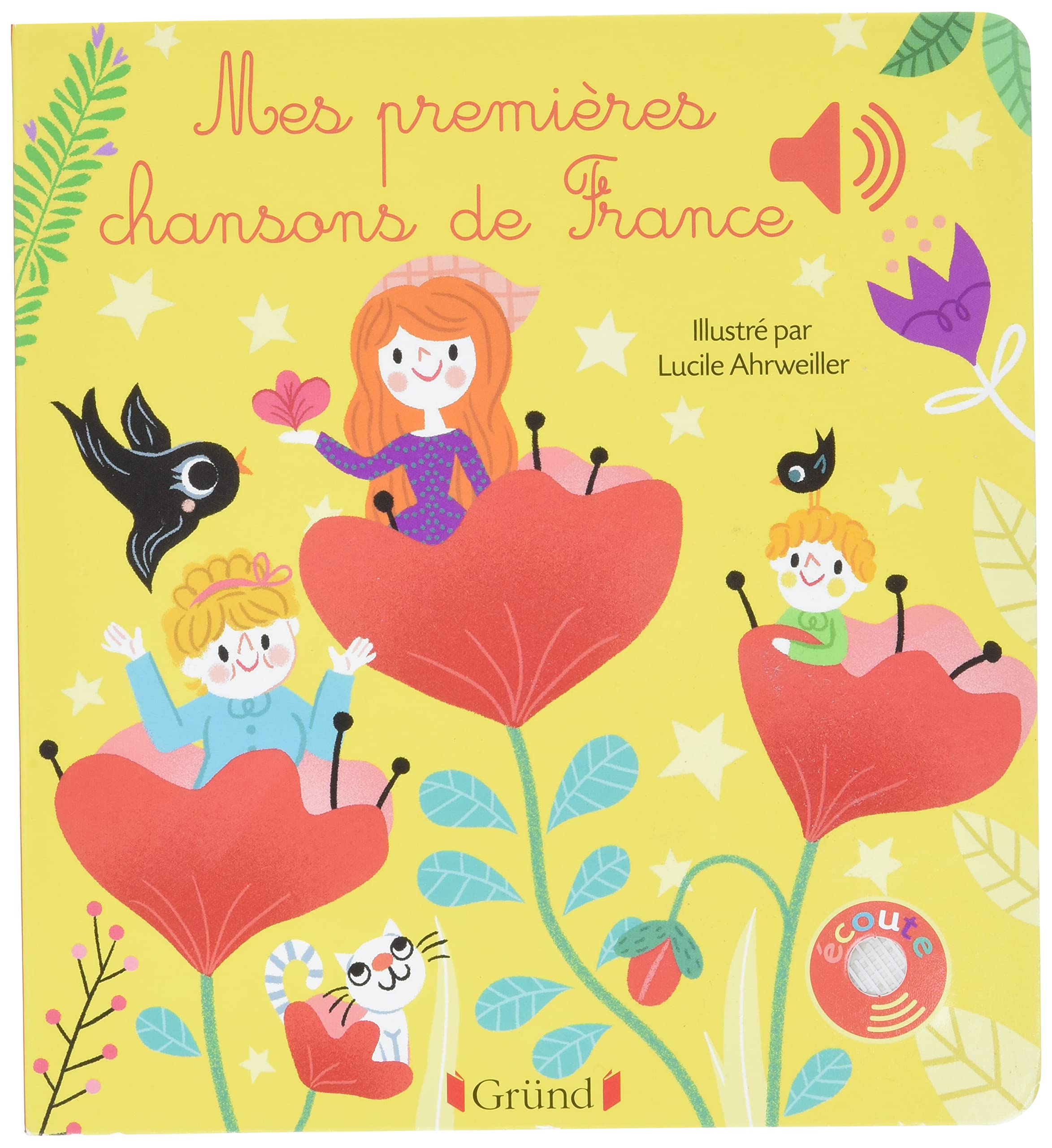 Mes premières chansons de France – Livre sonore avec 6 puces – Dès 1 an 9782324019494