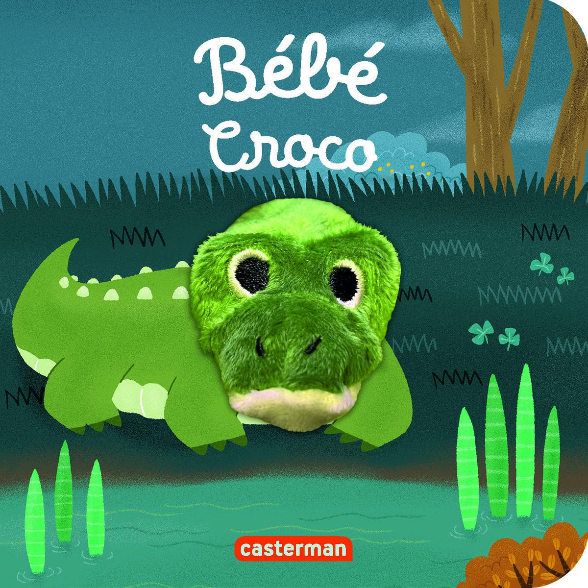 Bébé croco: Livre marionnette pour bébé - dès 3 mois 9782203257177