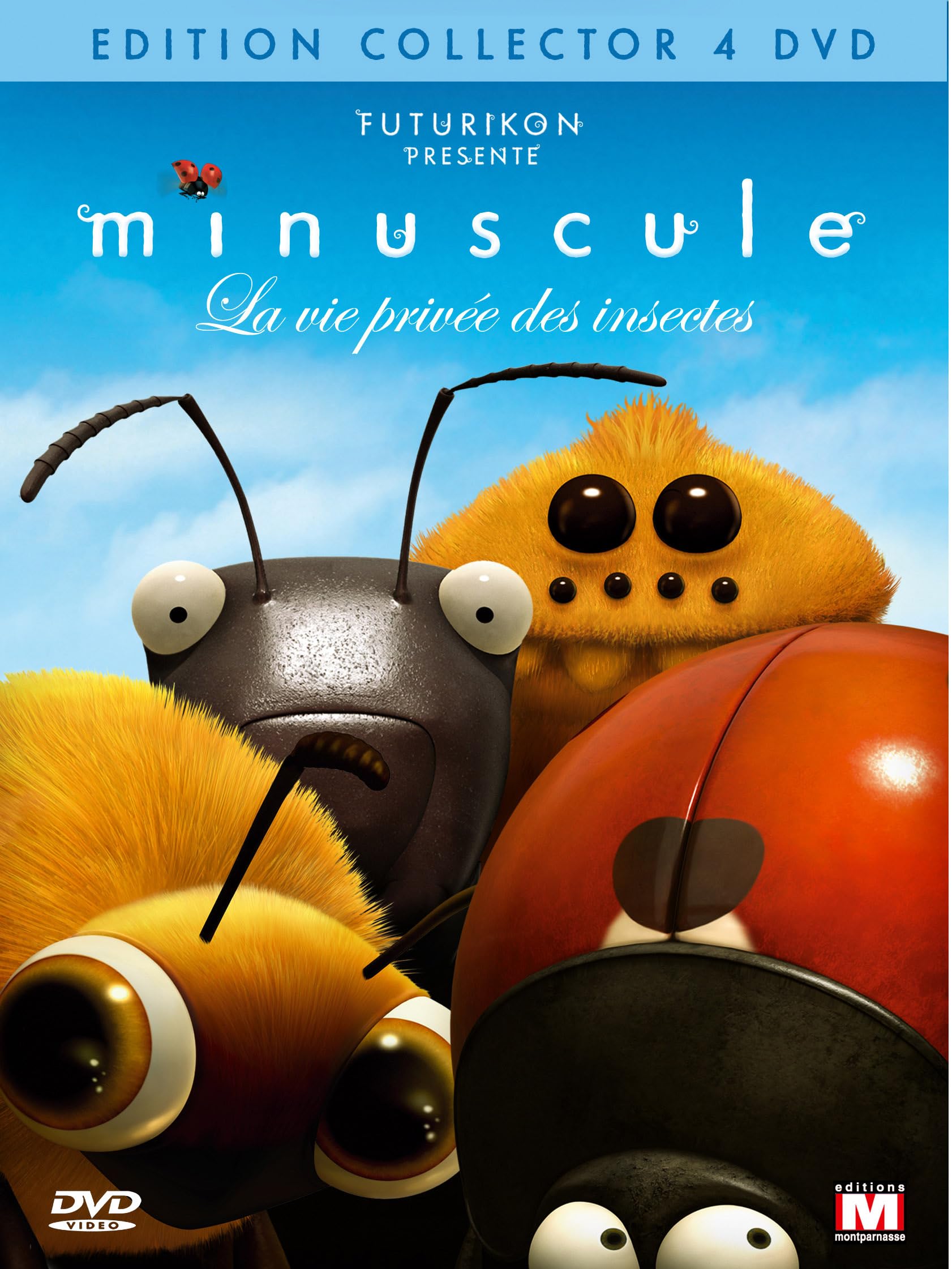 Minuscule : la vie privée des insectes - Saison 1, Coffret 4 DVD 3346030017081