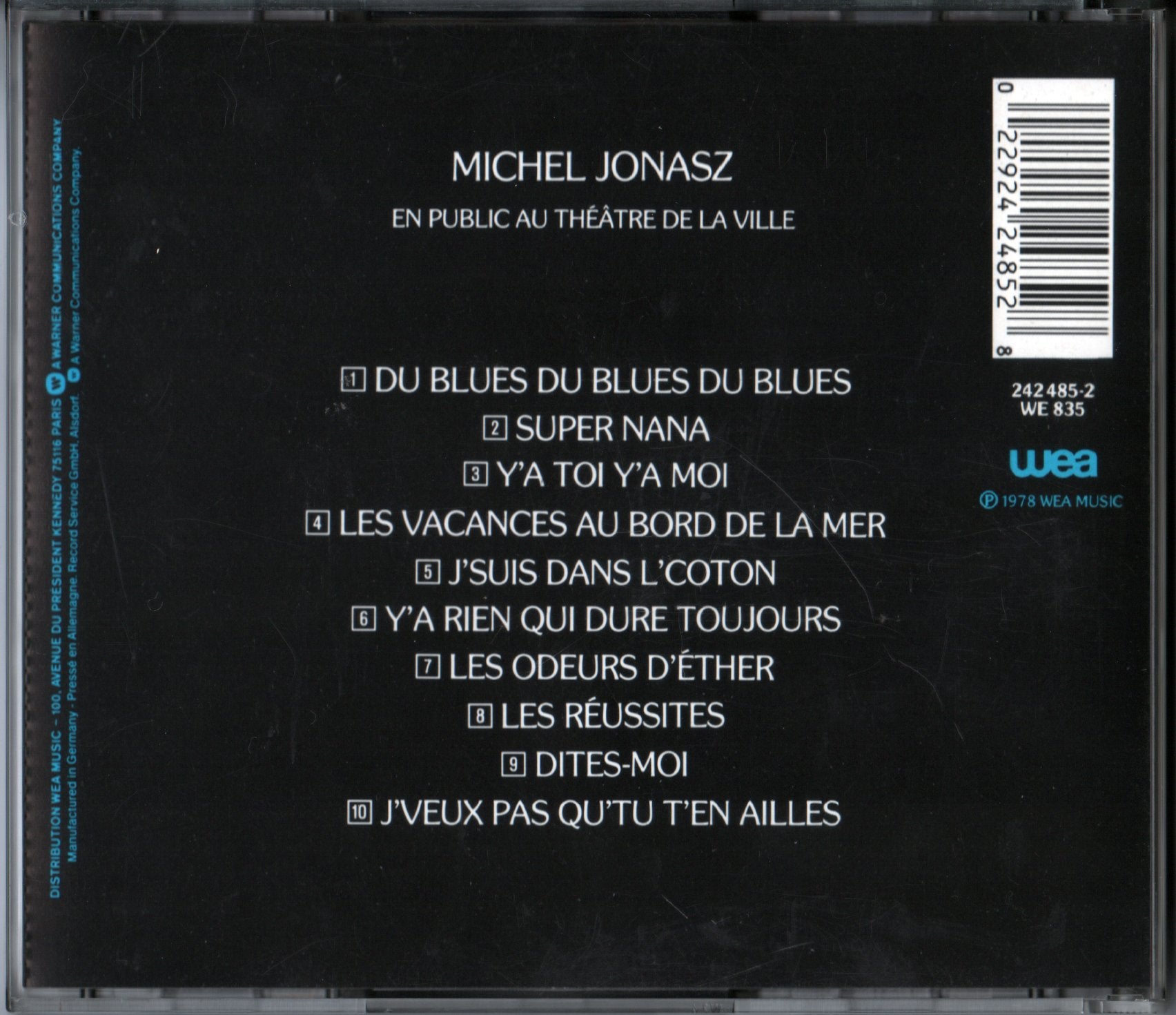 En public au Théâtre de la Ville 0022924248528