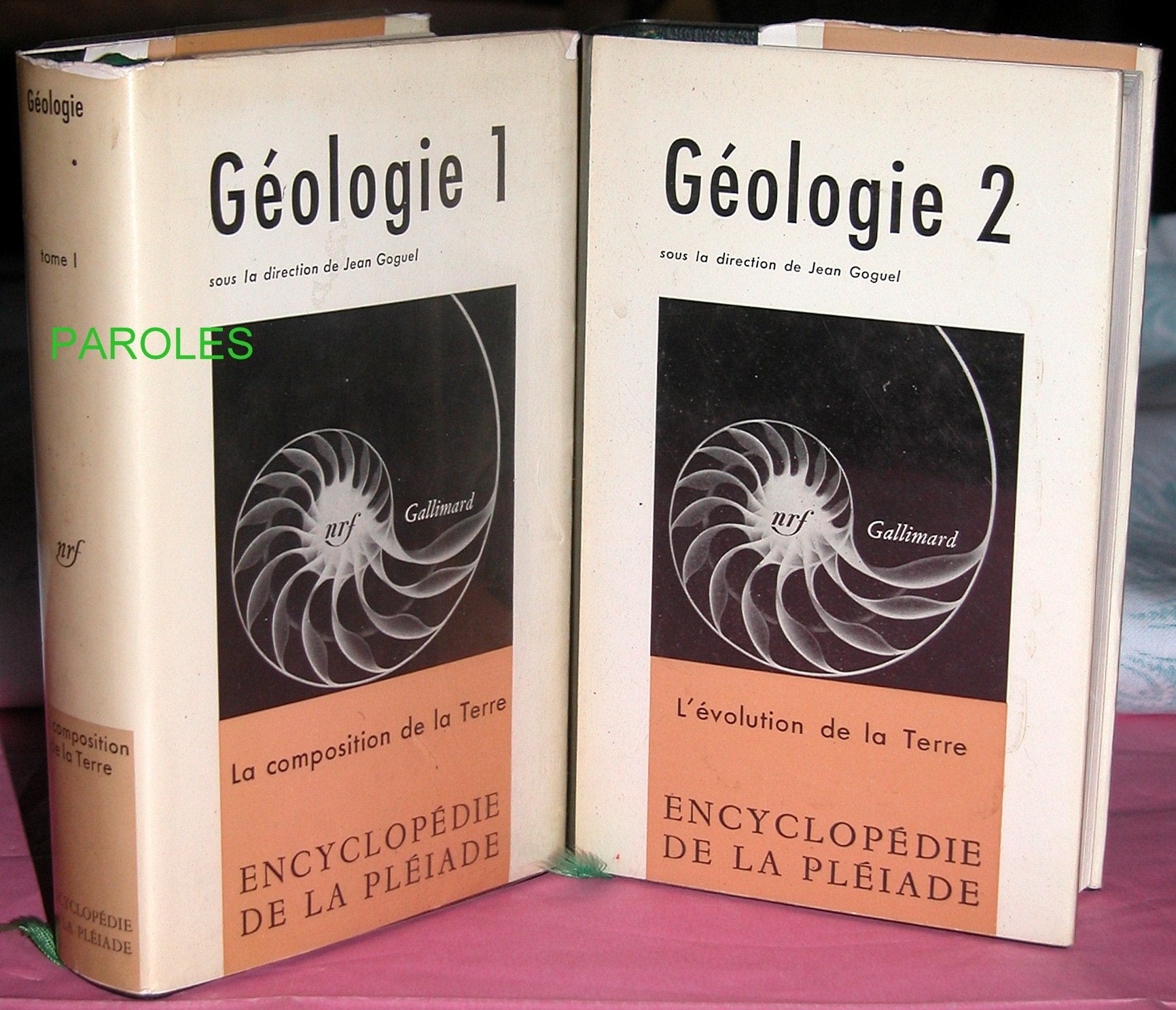 Géologie - I - La Composition de la terre - II - L'Evolution de la terre 