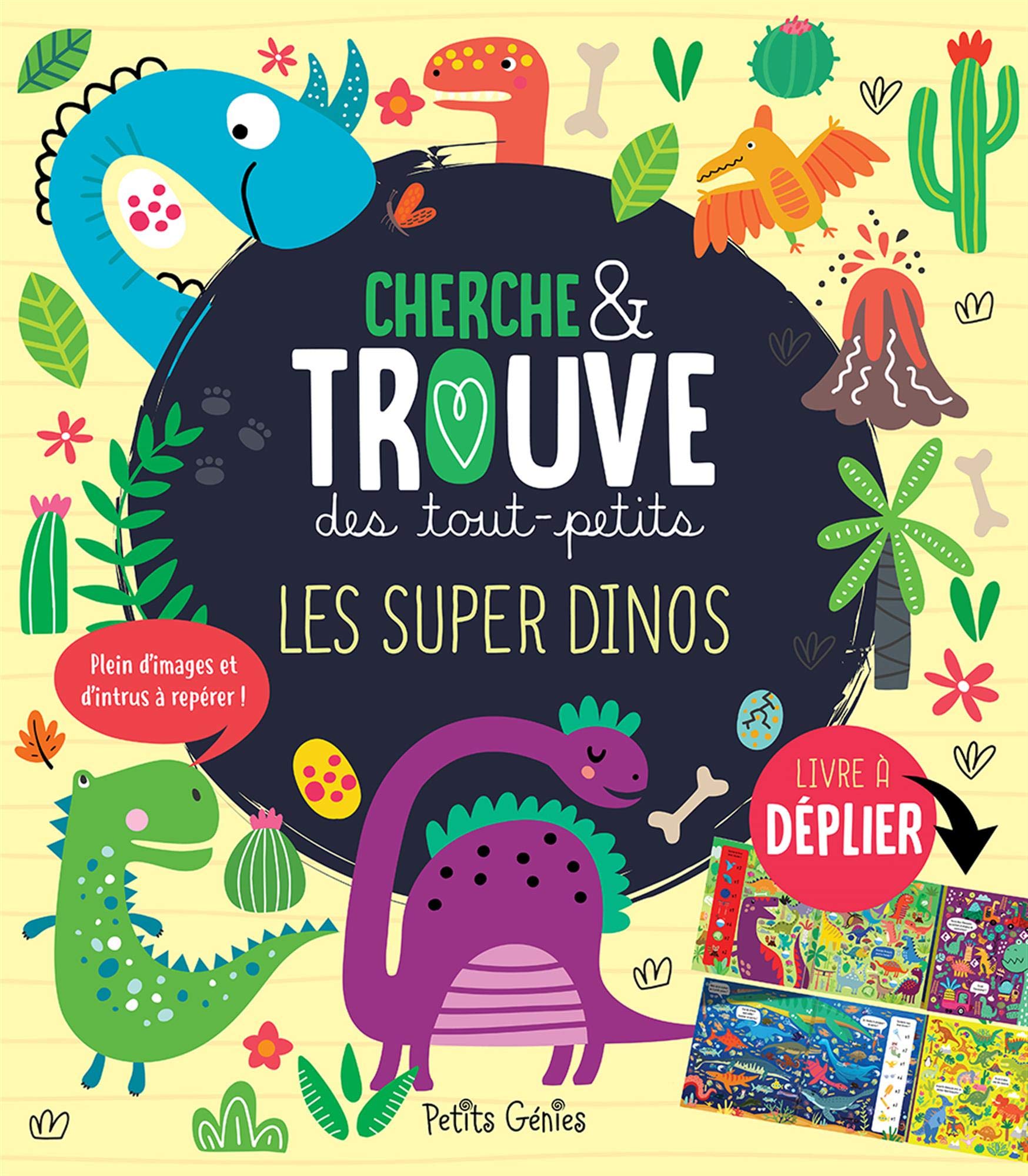 Les supers dinos: Cherche et trouve des tout-petits 9781773881713