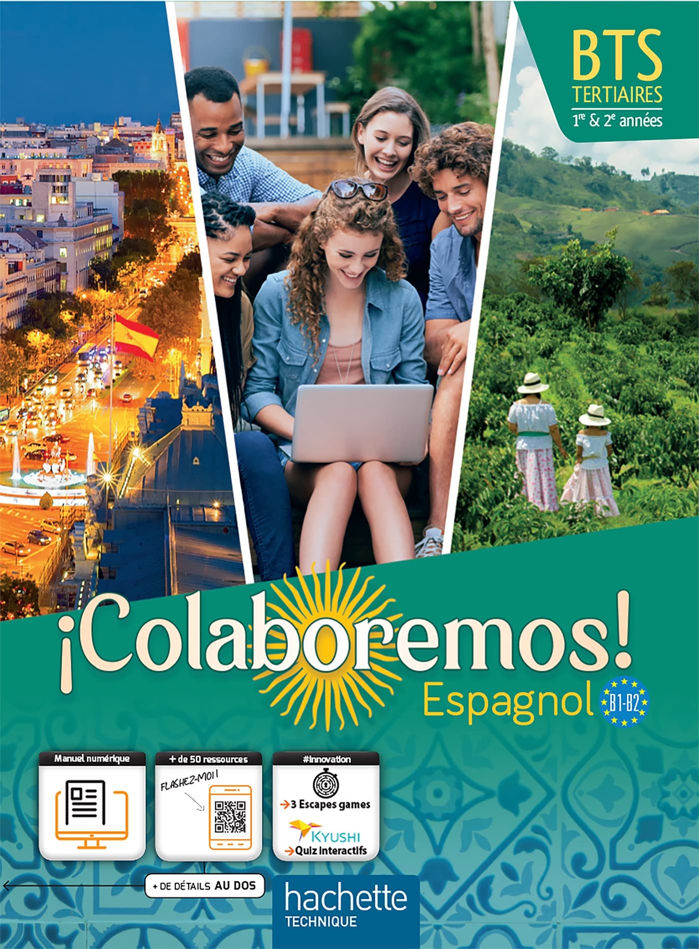 Espagnol BTS Colaboremos ! - livre élève - éd. 2022 9782017098478