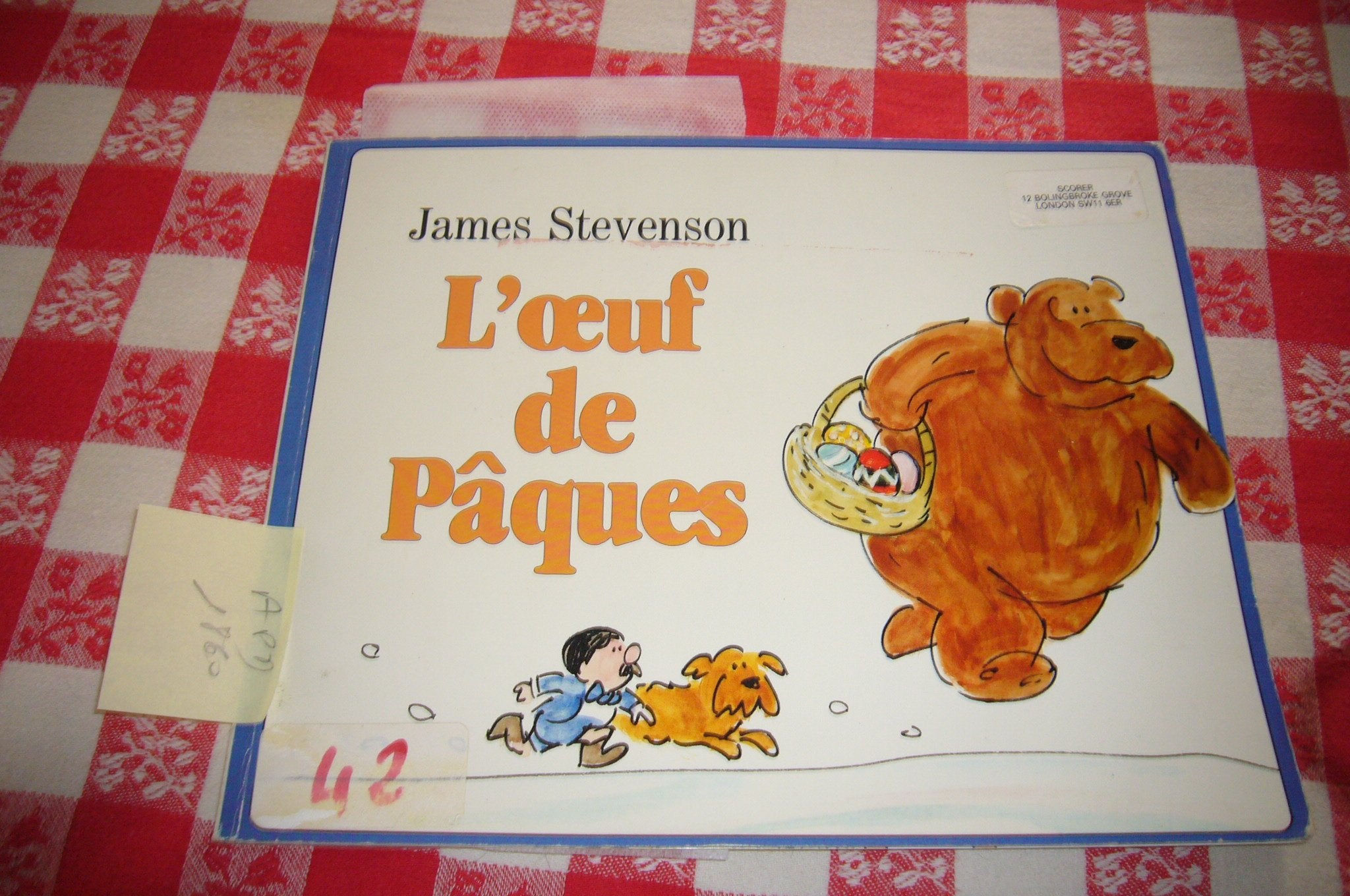 L'oeuf de pâques. 