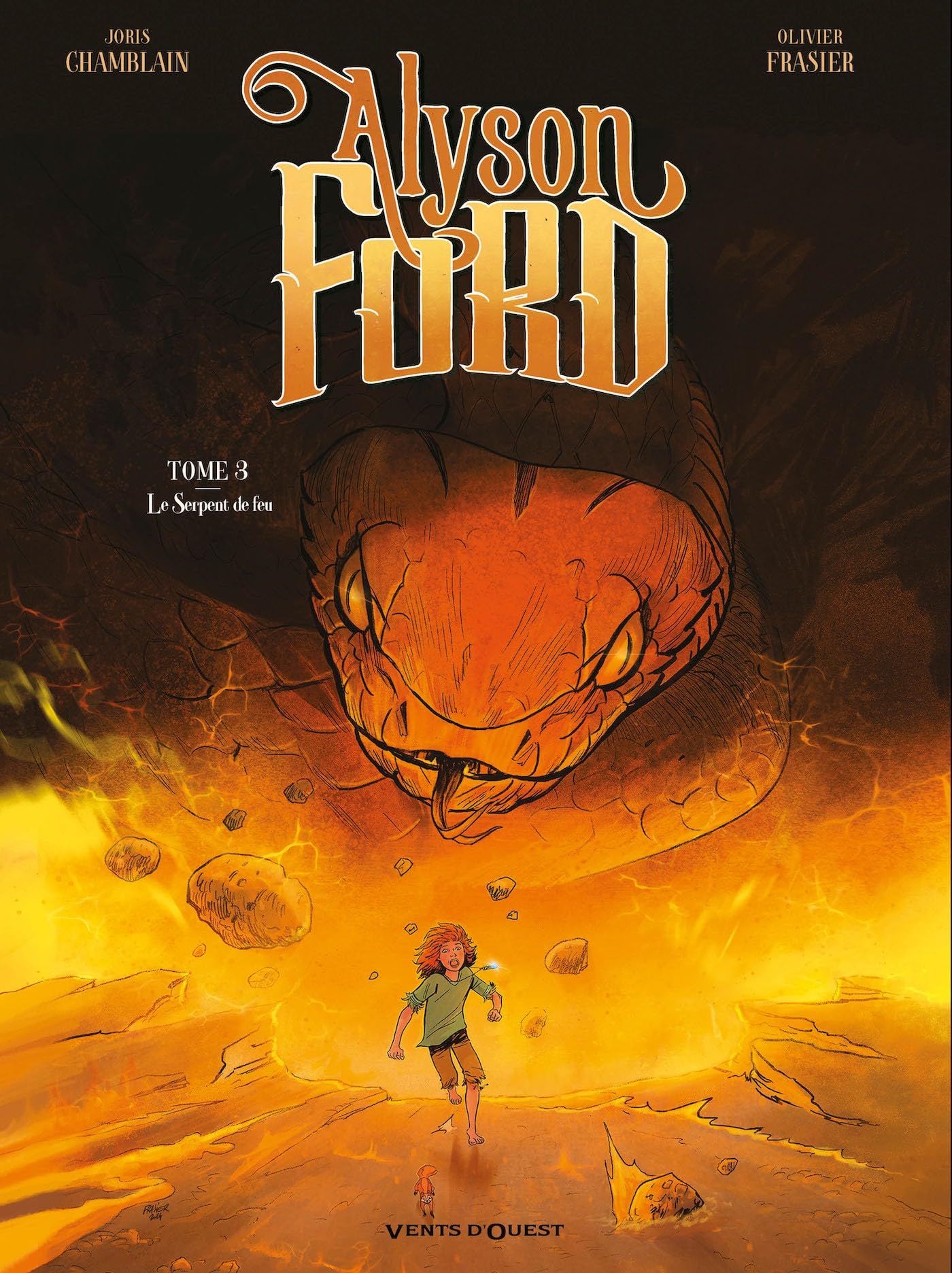 Alyson Ford - Tome 03: Le Serpent de feu 9782749309958