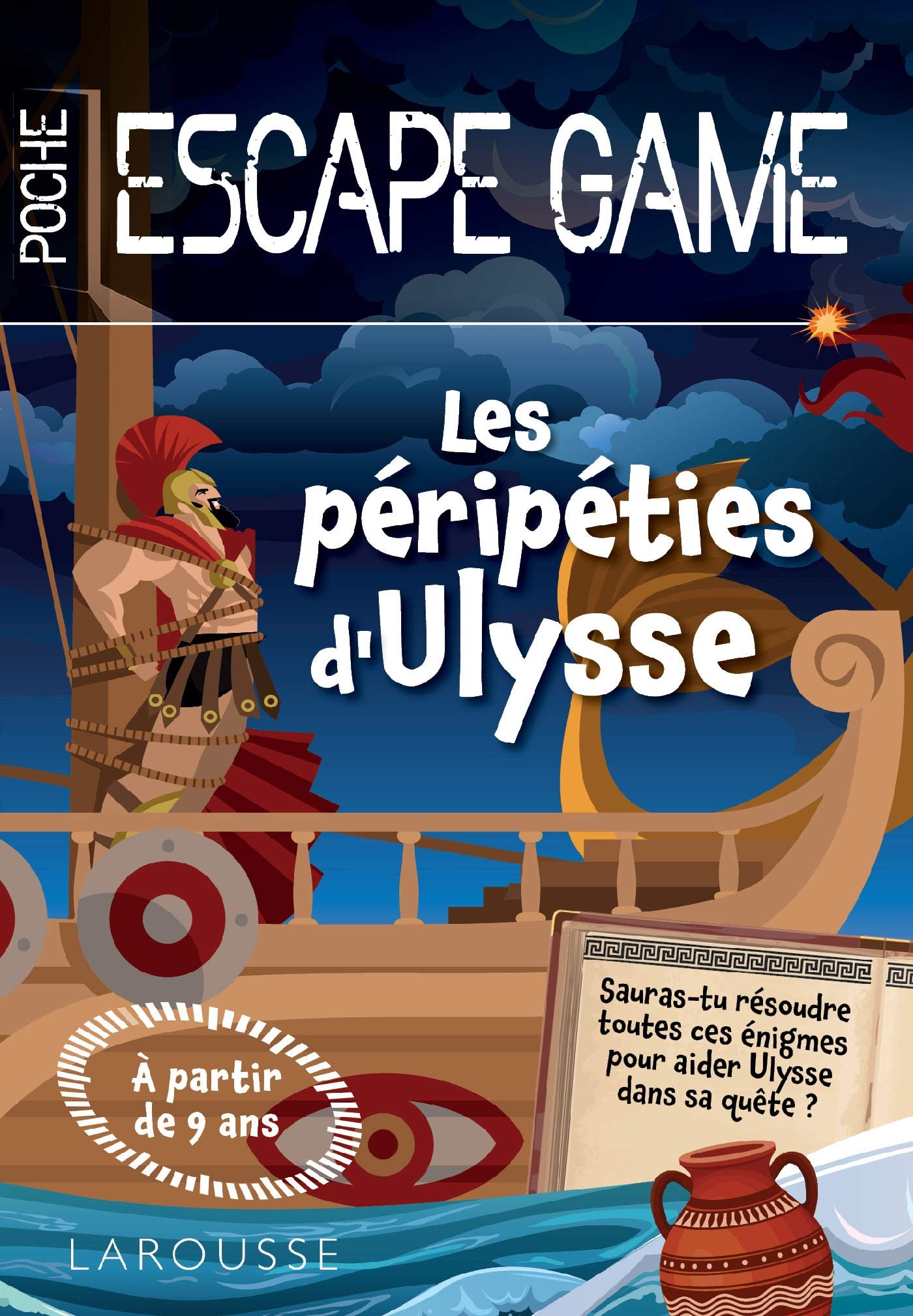Escape de game de poche Junior - Les péripéties d'Ulysse 9782035997289