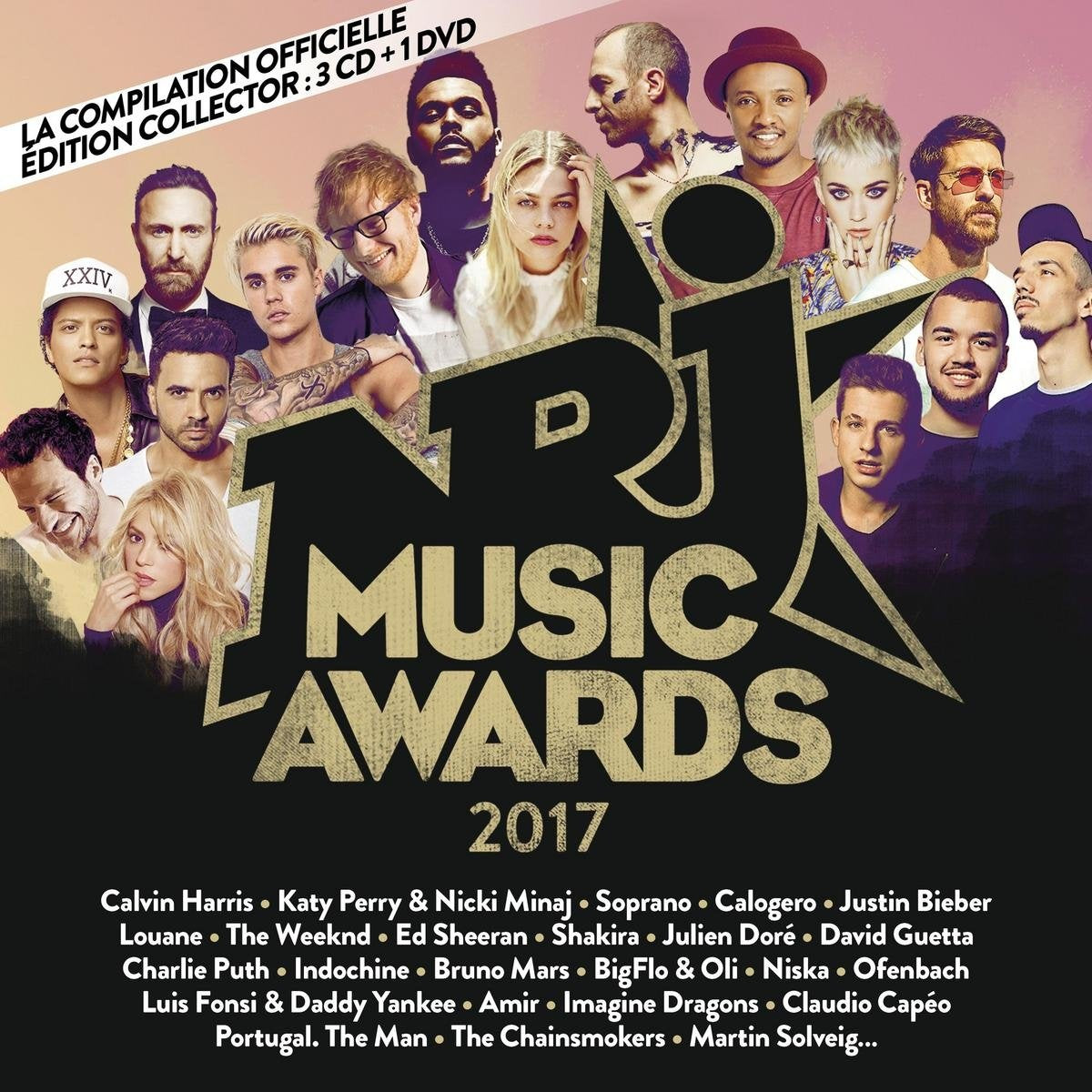 Nrj Music Awards 2017 (3CD+DVD) [Import] 0600753800621
