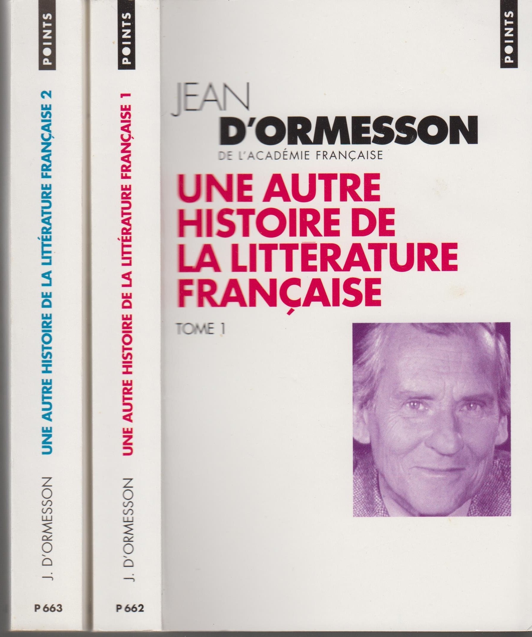 Une autre histoire de la littérature française: Coffret 2 volumes 9782070320561