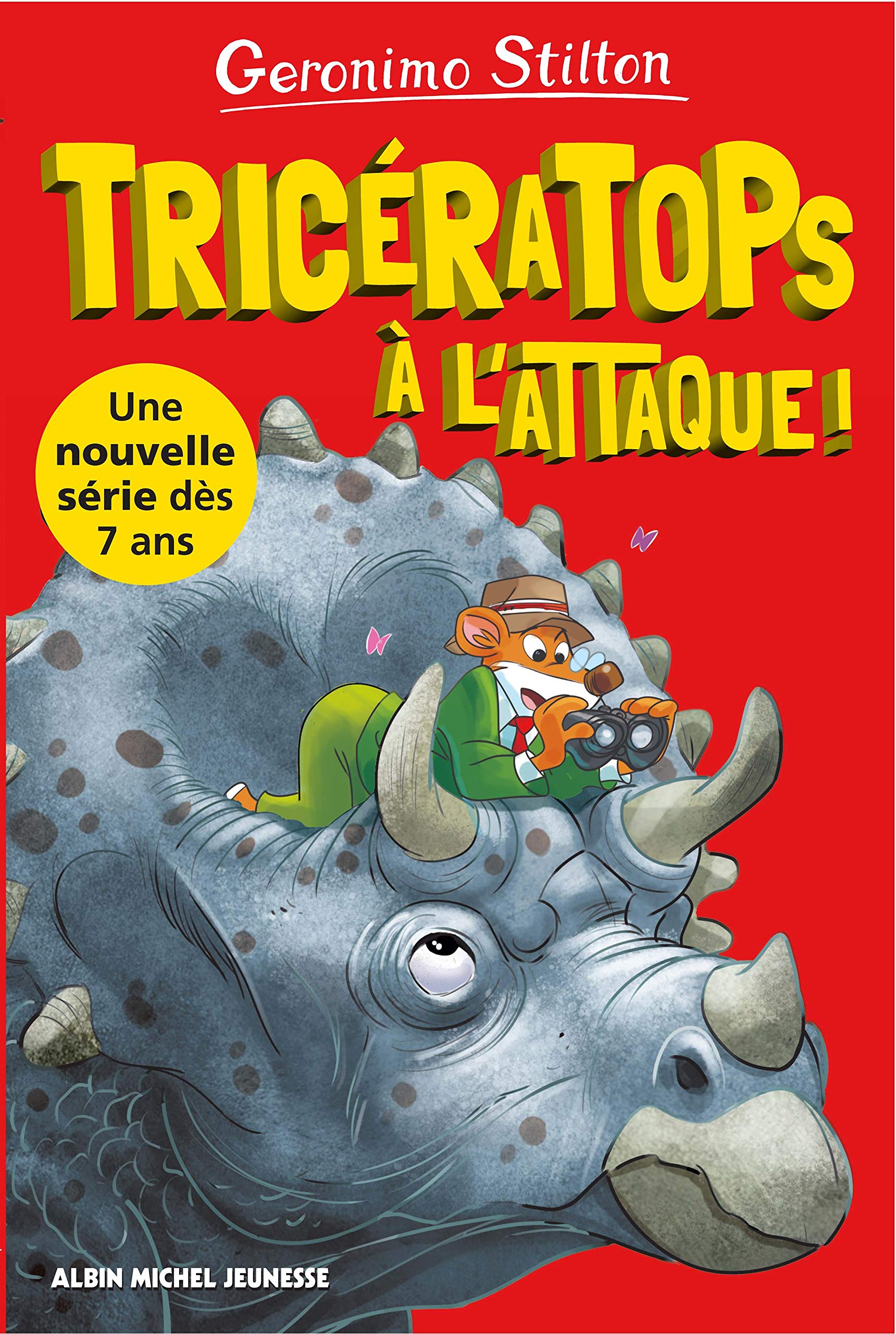 Tricératops à l'attaque !: Sur l'île des derniers dinosaures - tome 2 9782226450135