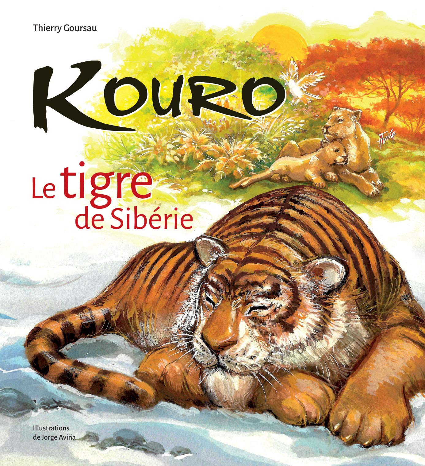 Kouro - le tigre de siberie 9782917173268