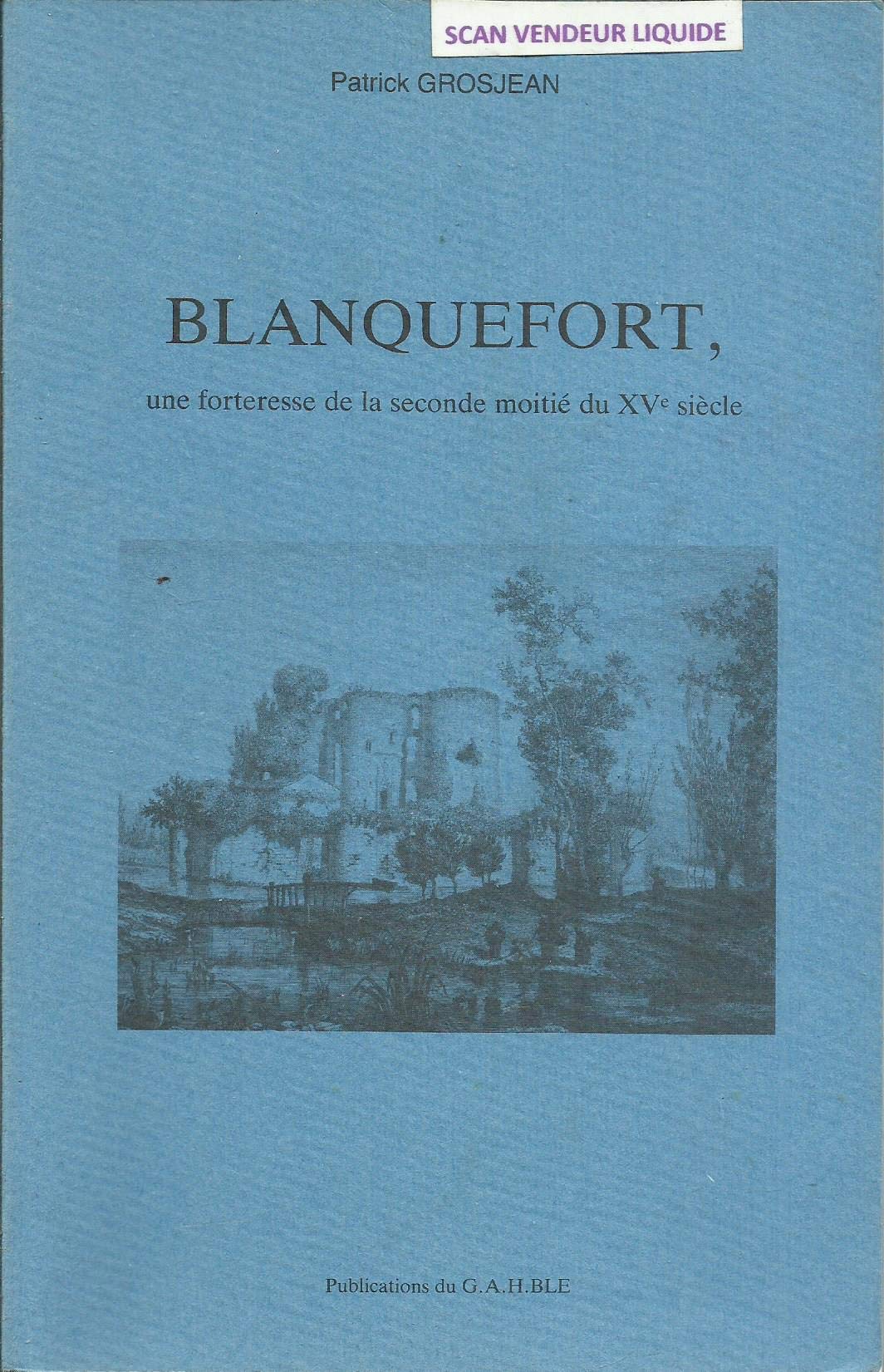 Blanquefort : Une forteresse de la seconde moitié du XVe siècle 9782907845038