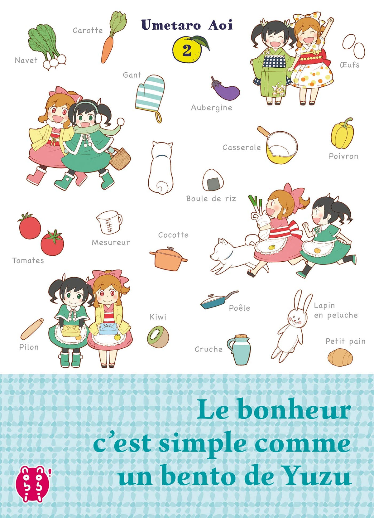 Le bonheur c'est simple comme un bento de Yuzu T02 9782373491227