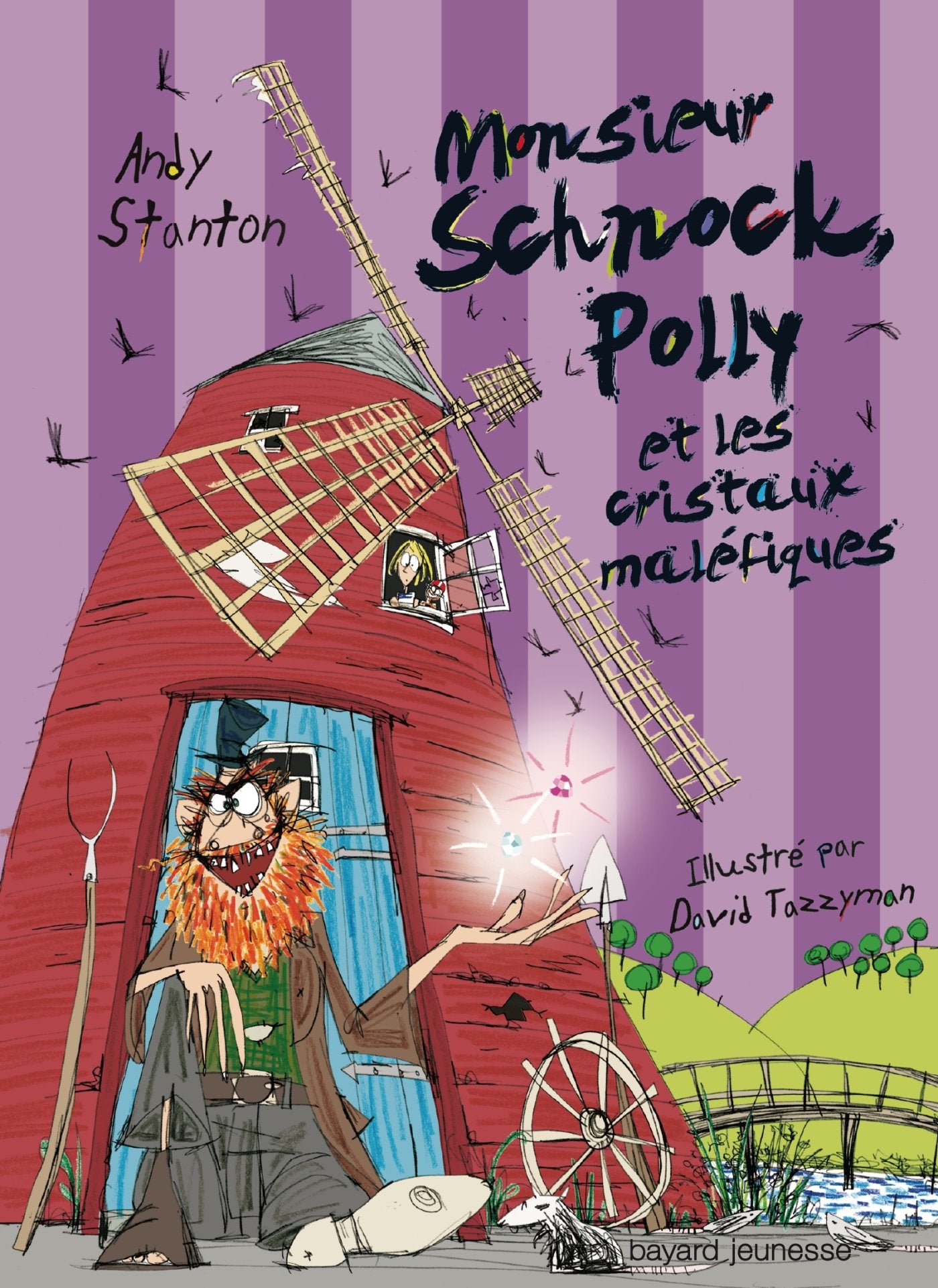Monsieur Schnock Polly et les cristaux maléfiques 9782747027267
