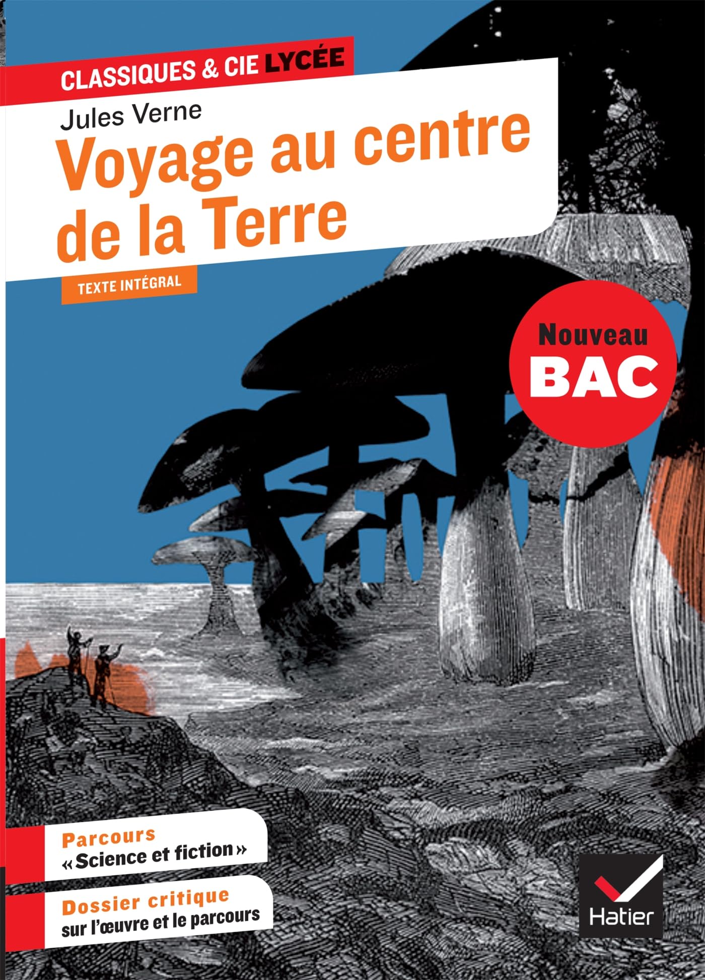 Voyage au centre de la Terre: suivi du parcours « Science et fiction » 9782401059344