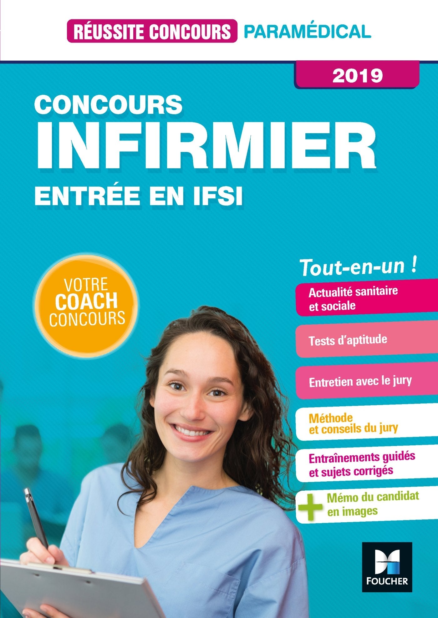 Concours infirmier entrée en IFSI 9782216149612