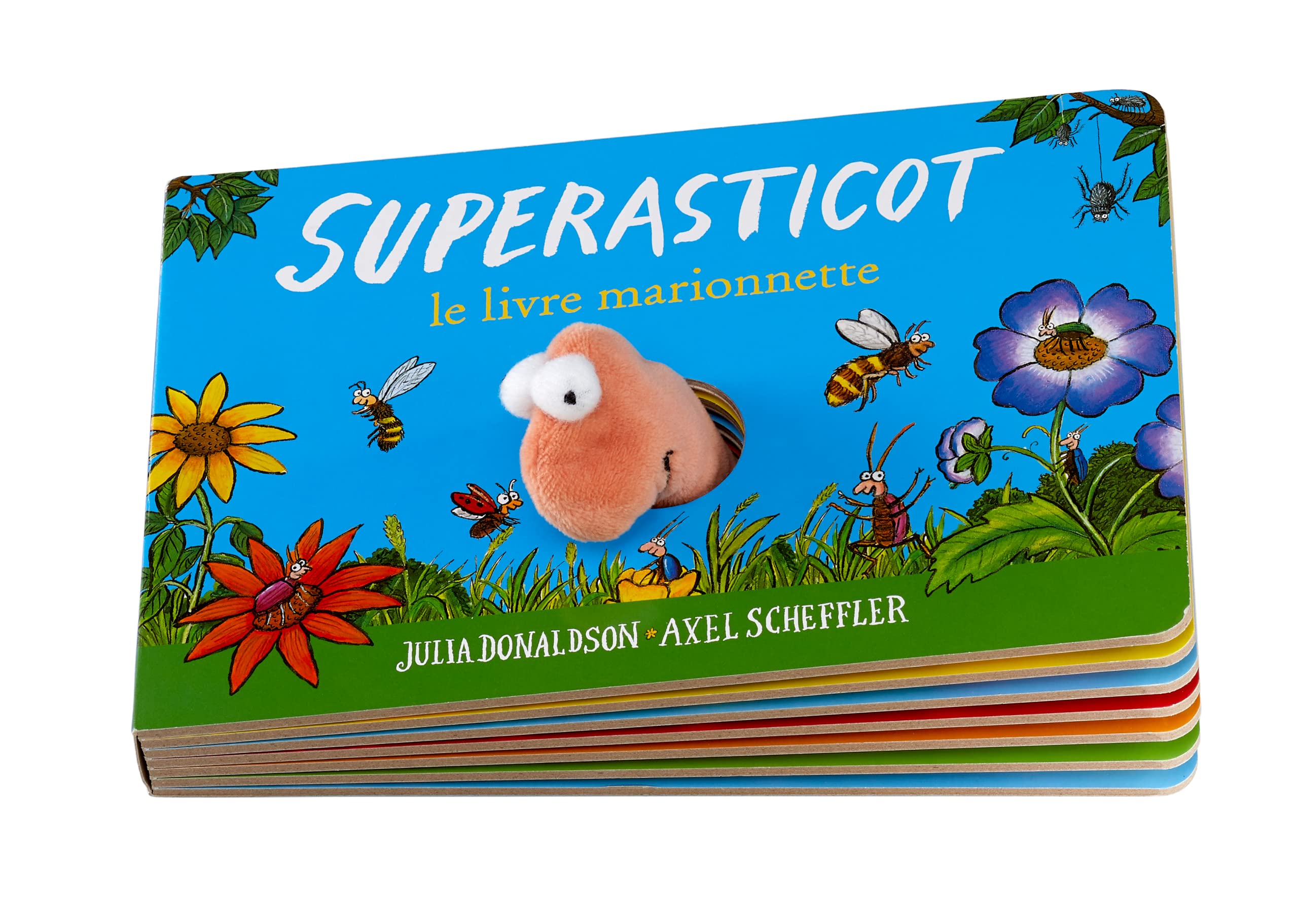 SUPERASTICOT LE LIVRE MARIONNETTE 9782075175999