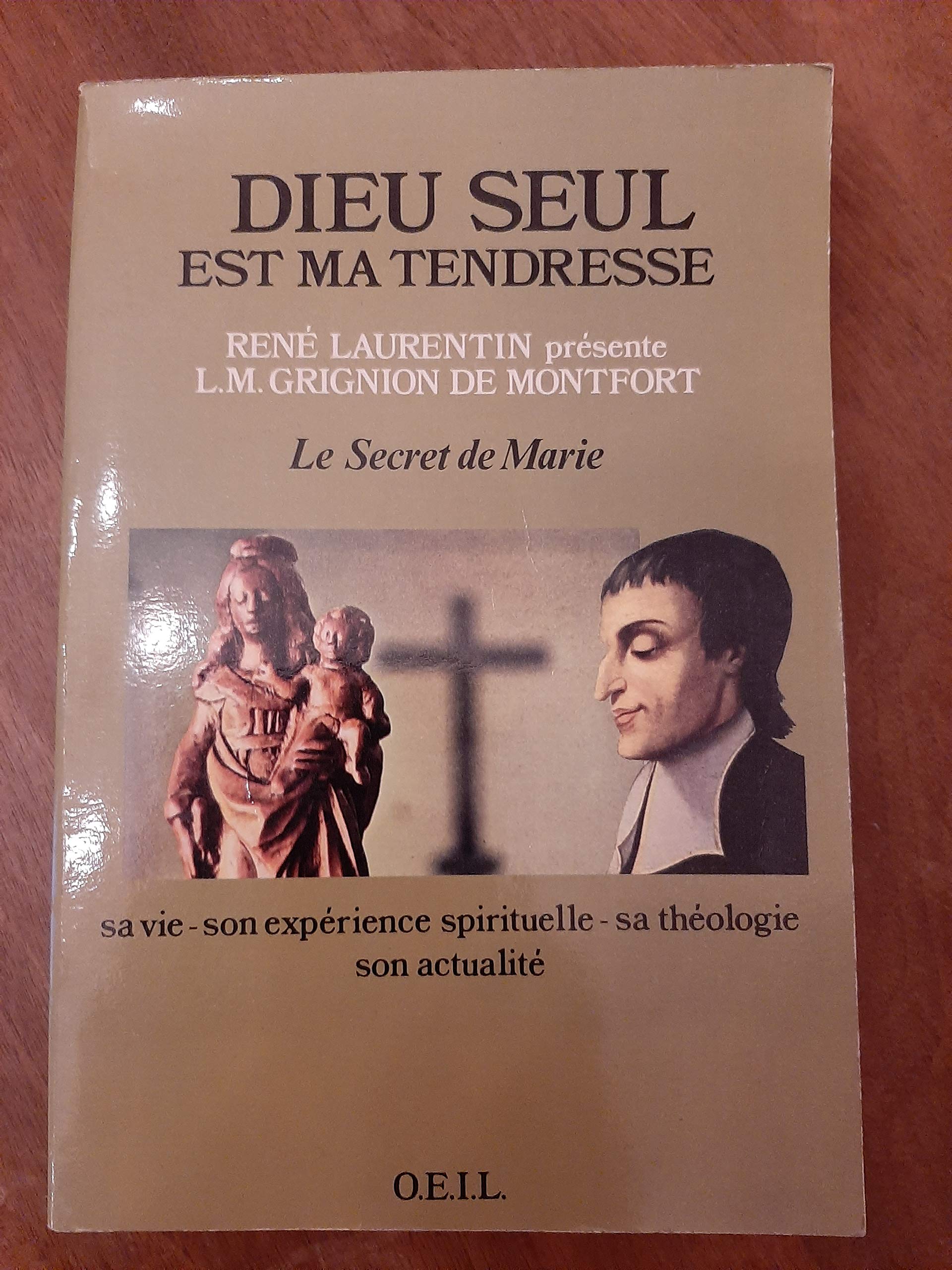Dieu seul est ma tendresse: La vie et l'expérience spirituelle de L.-M. Grignion de Montfort 9782868394323