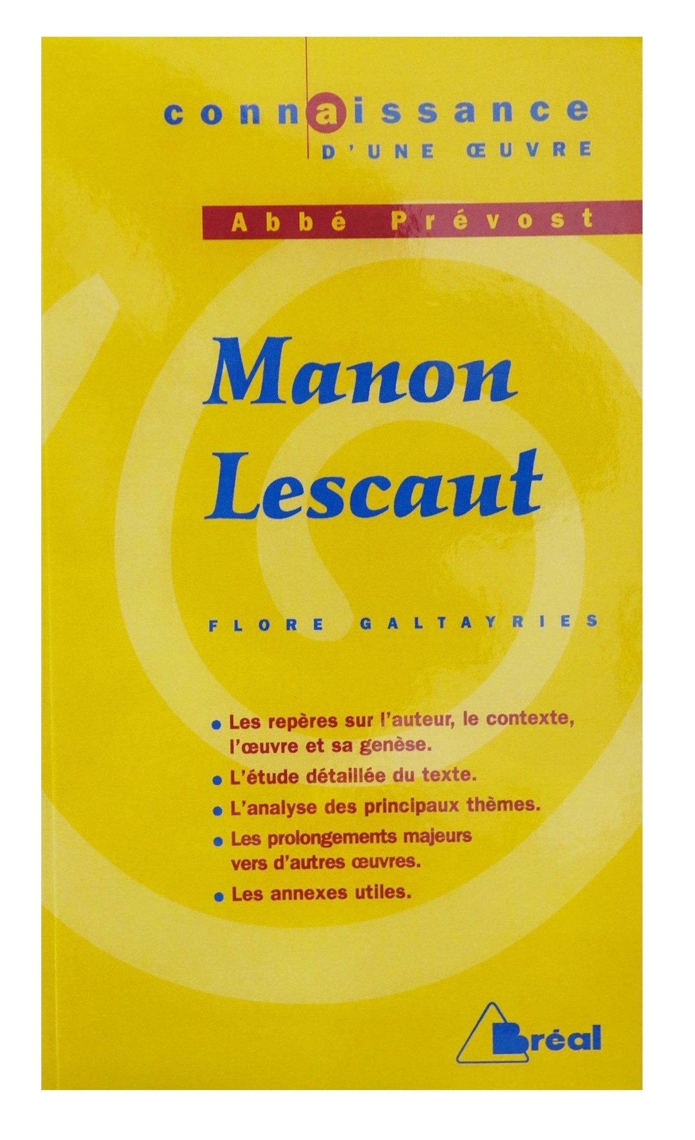 Manon Lescaut, abbé Prévost 9782842914363