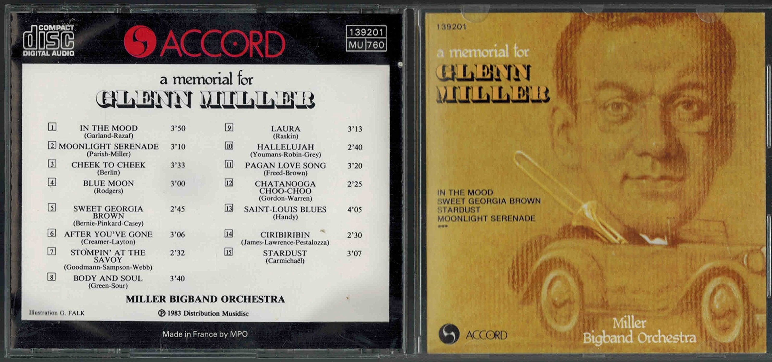 A Memorial for Glenn Miller Vol 1 3229264014920