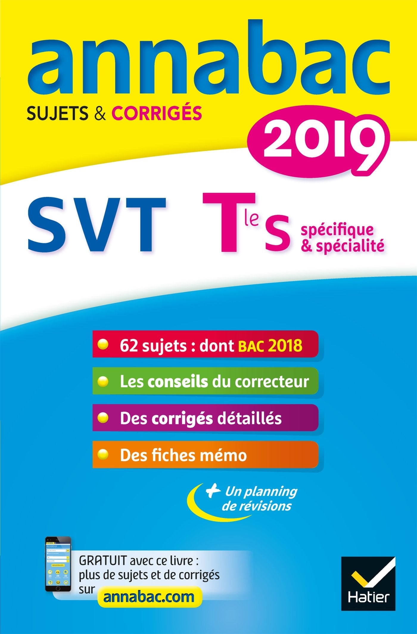 Sciences de la vie et de la Terre Tle S spécifique & spécialité: Sujets et corrigés 9782401045460
