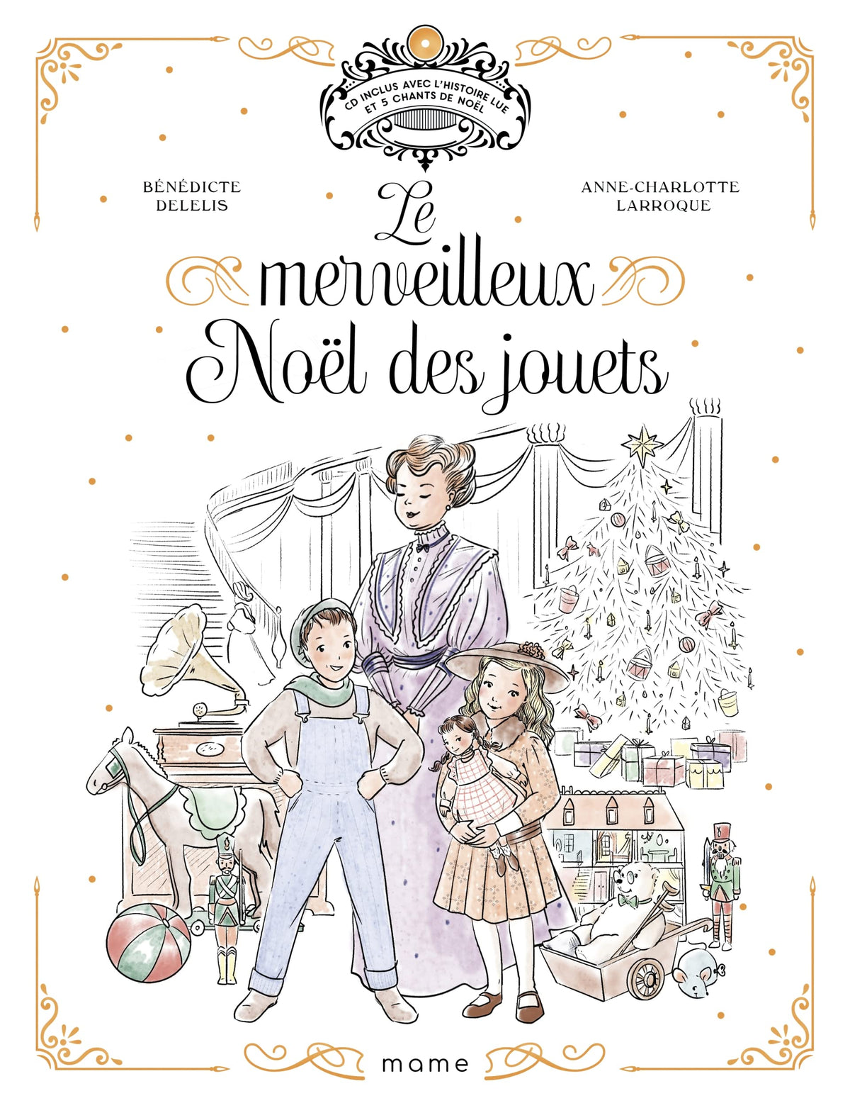 Le merveilleux Noël des jouets +CD 9782728932252