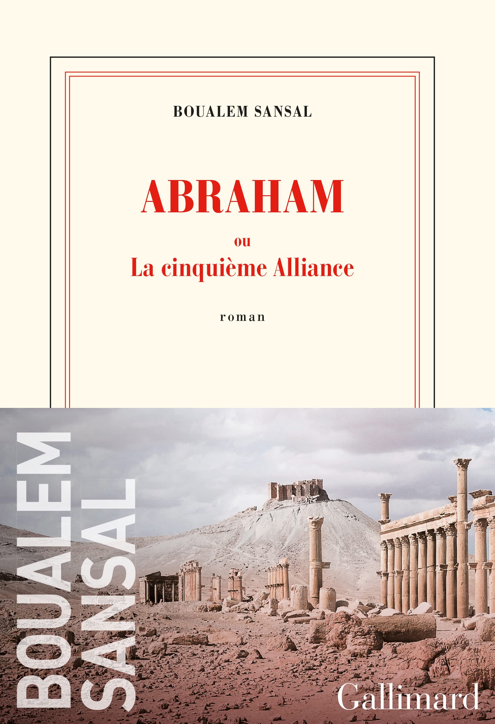 Abraham: ou La cinquieme Alliance literatura francuska 9782072906480