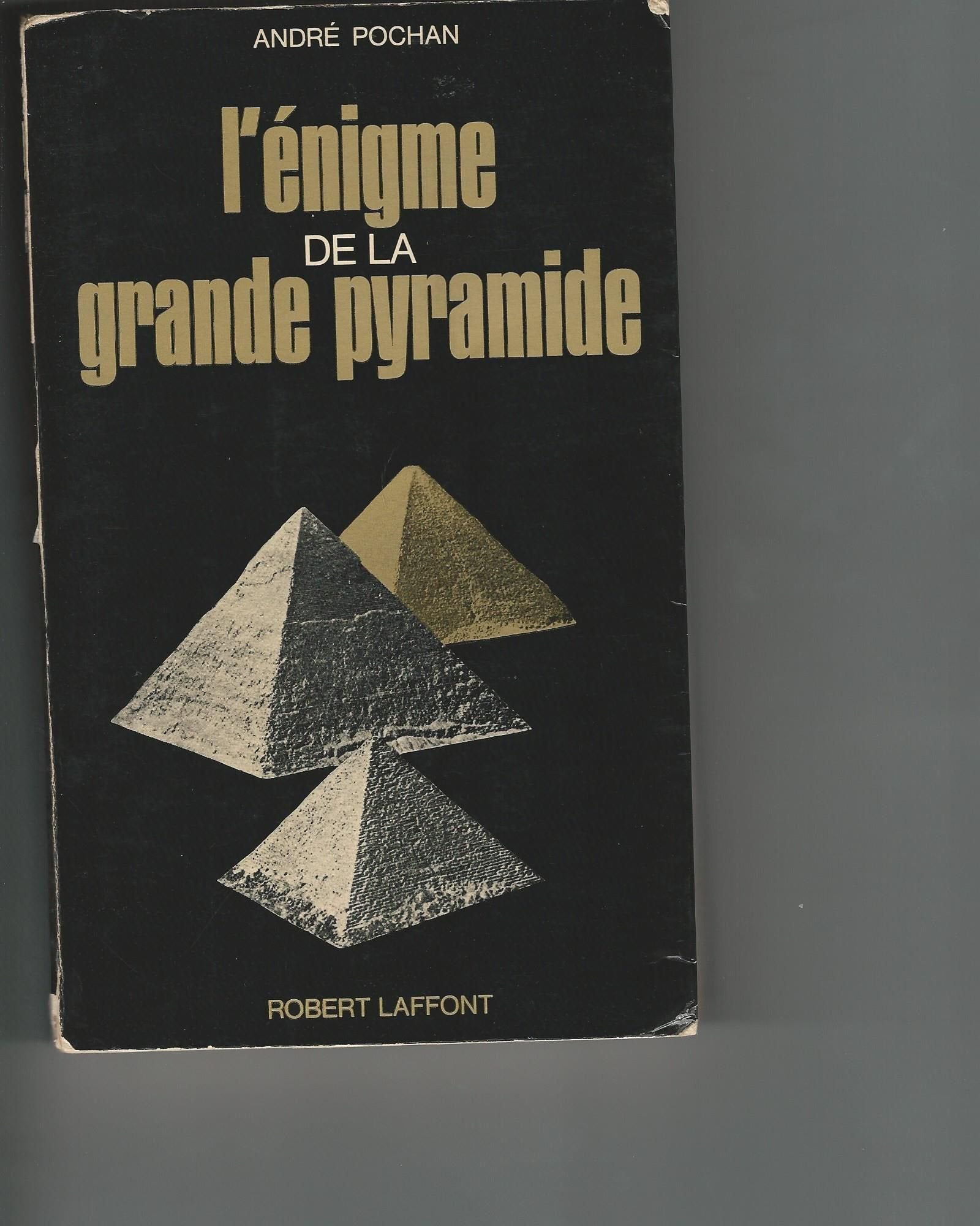 ENIGME DE LA GRANDE PYRAMIDE 9782221000816