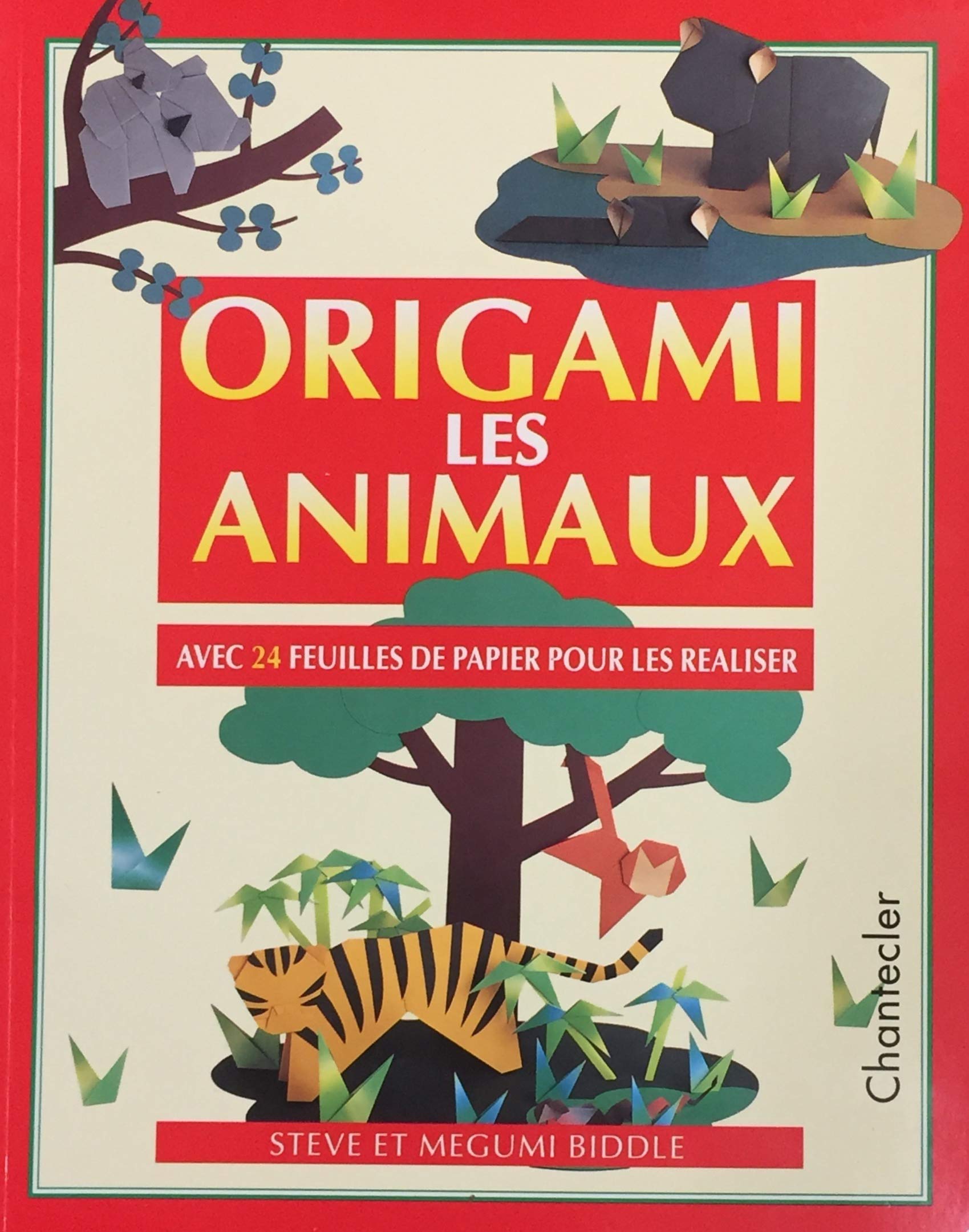 Origami les animaux 9782803429516