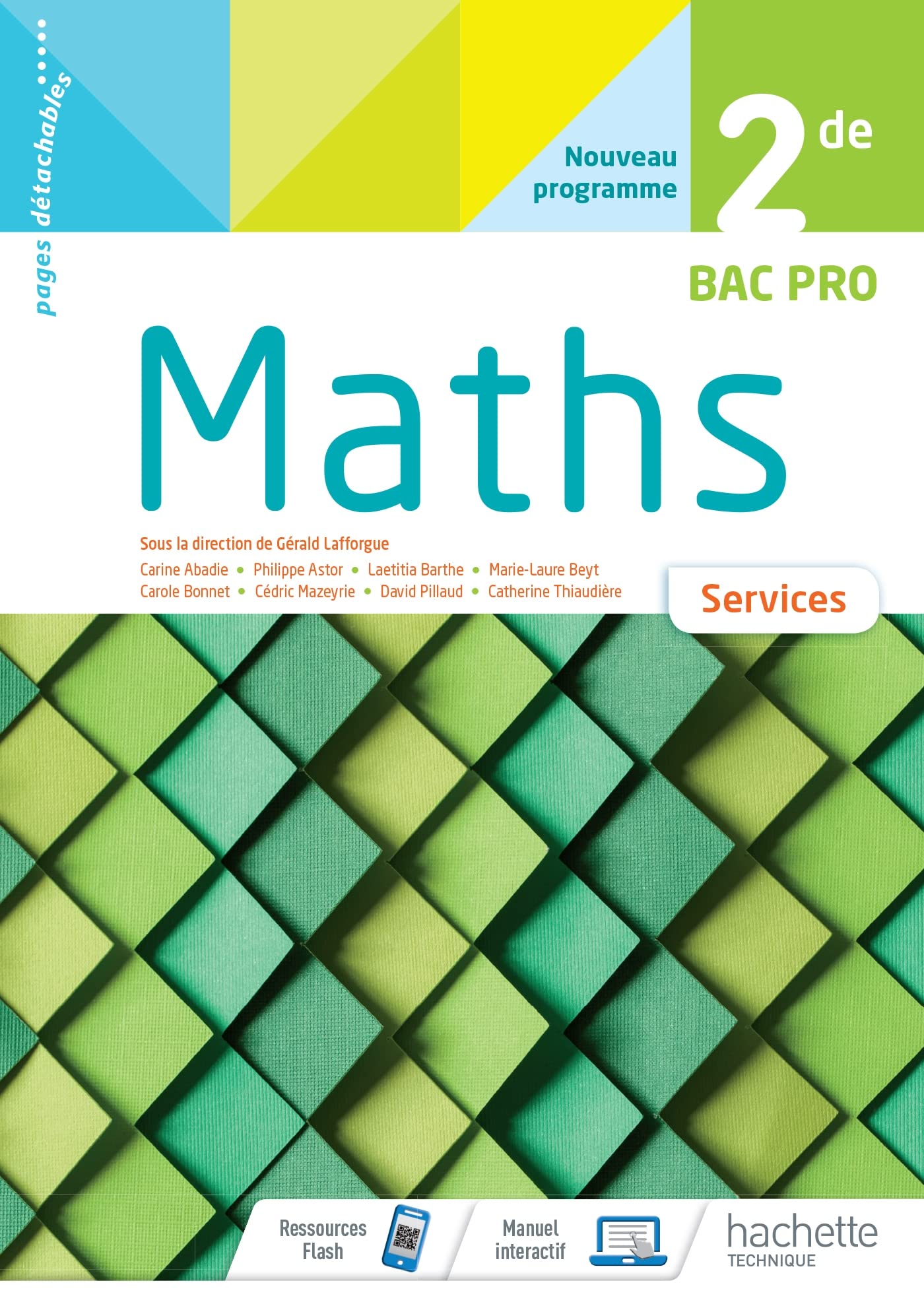 Mathématiques Services 2de Bac Pro - cahier de l'élève - Éd 2020 9782017099970