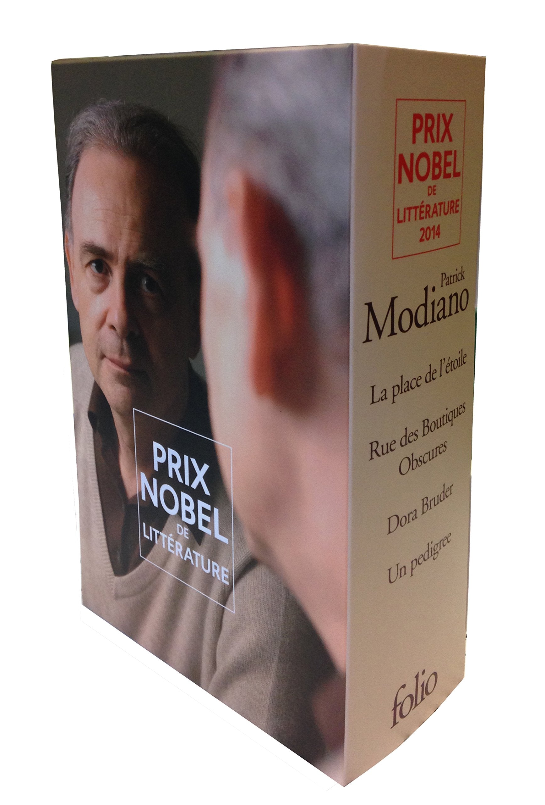 Coffret Modiano : La place de l'étoile - Rue des Boutiques Obscures - Dora Bruder - Un pédigrée 9782070464142