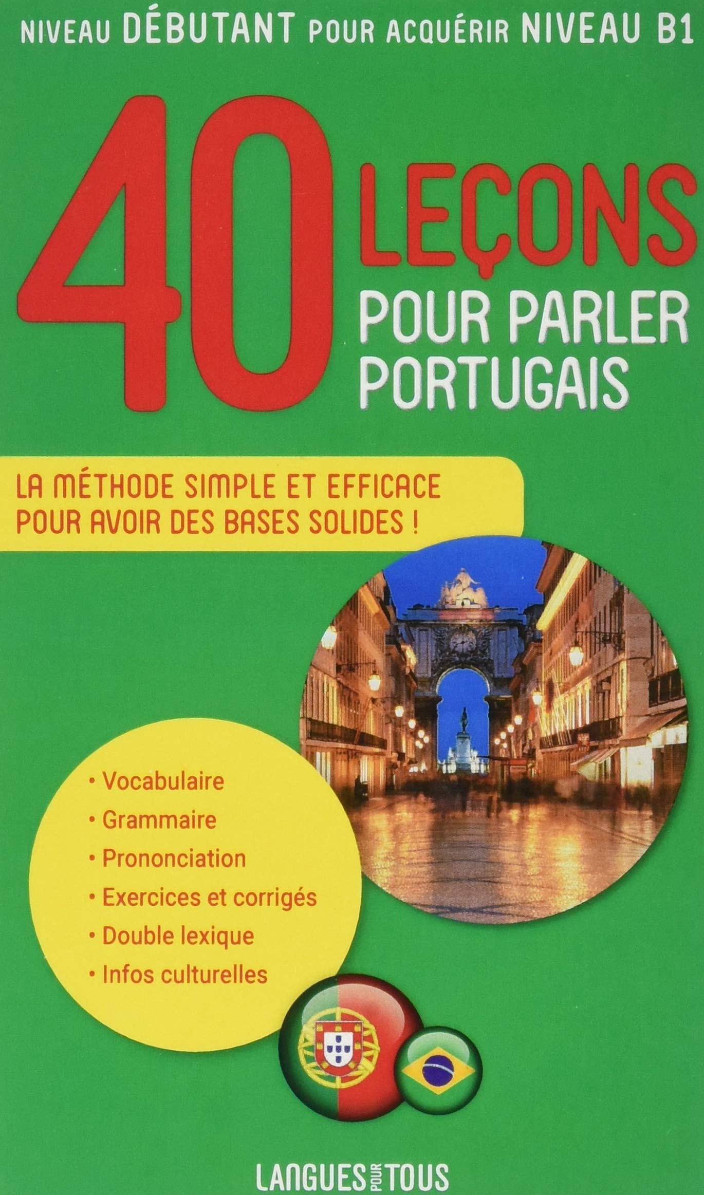 40 LECONS POUR PARLER PORTUGAI 9782266189088