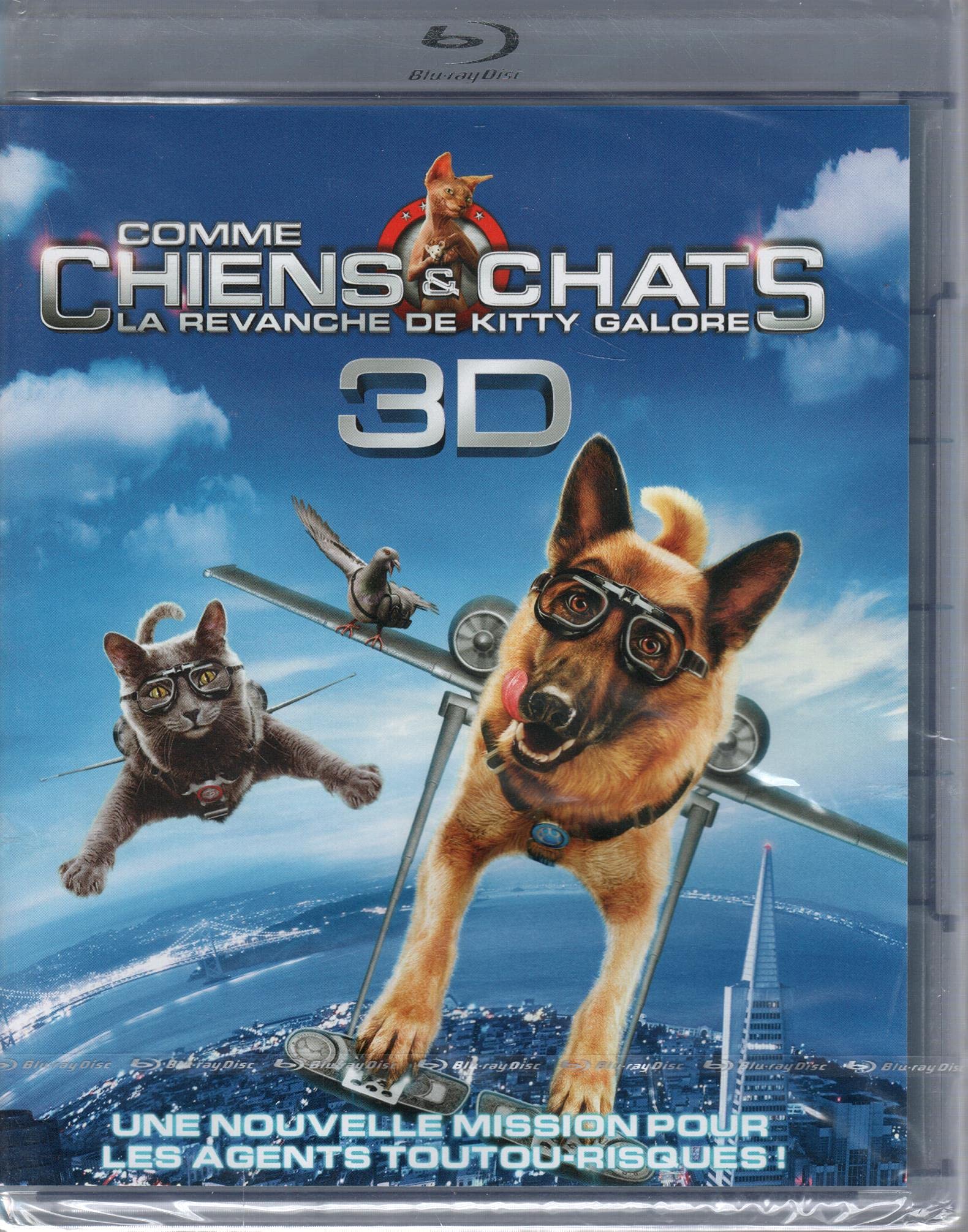 COMME CHIENS ET CHATS 2 - LA REVANCHE DE KITTY GALORE [BLU-RAY 3D ACTIVE] 5051889053743