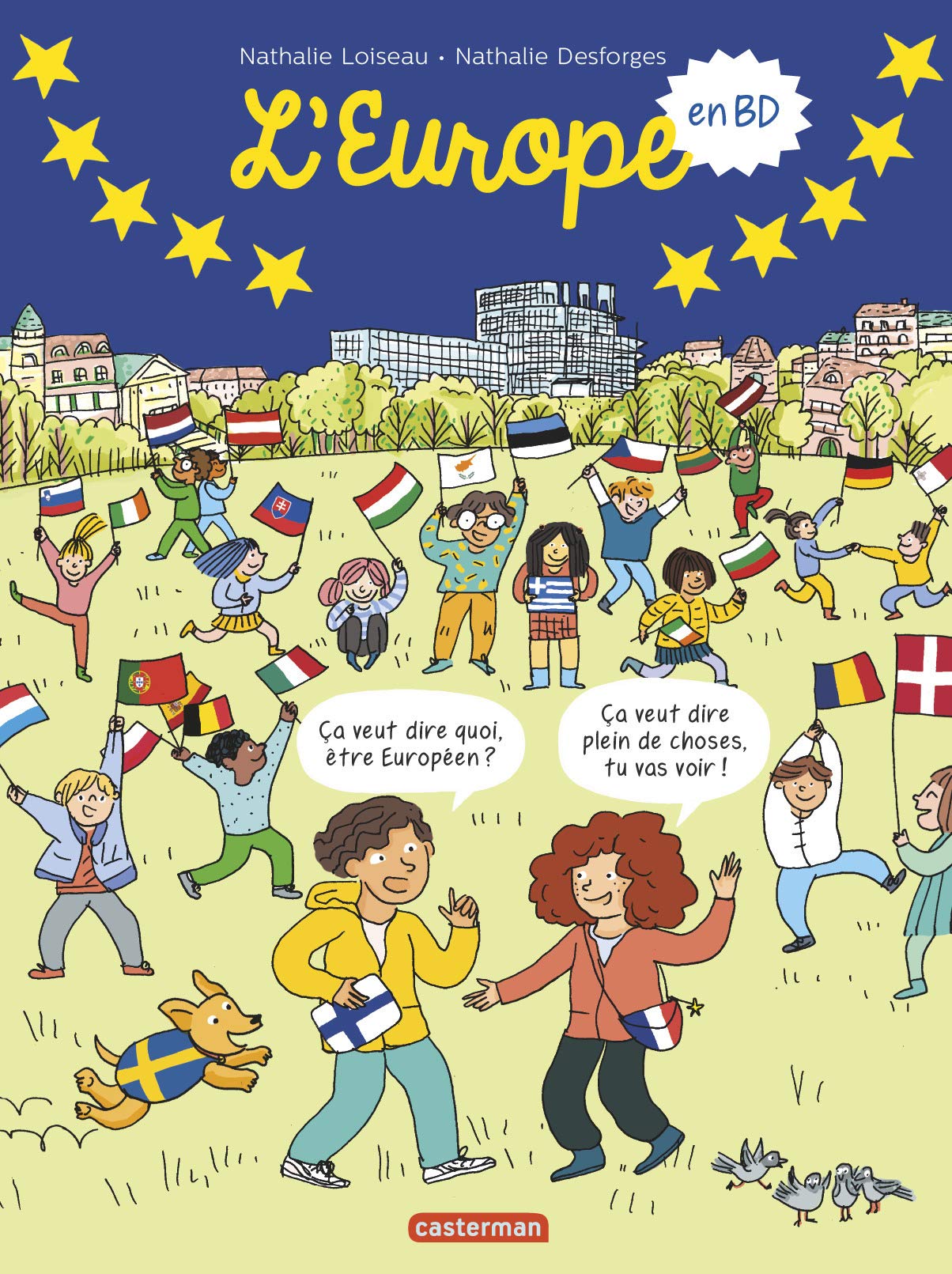 Le monde actuel en BD - L'Europe en BD 9782203181229