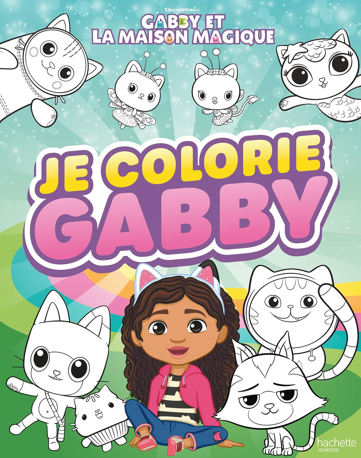 Gabby et la maison magique - Je colorie Gabby 9782017332022