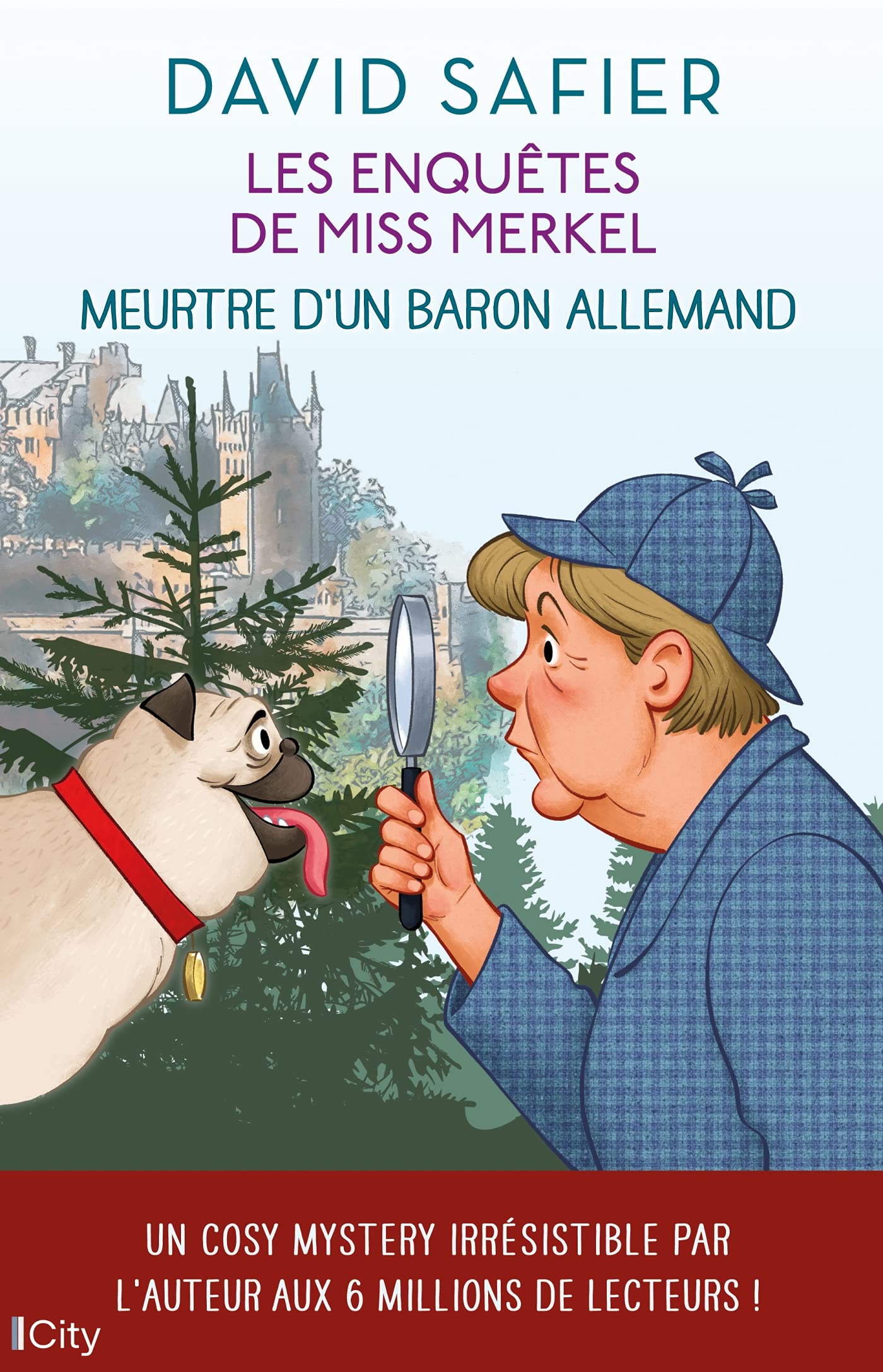 Meurtre d'un baron allemand: Les enquêtes de Miss Merkel T1 9782824619378